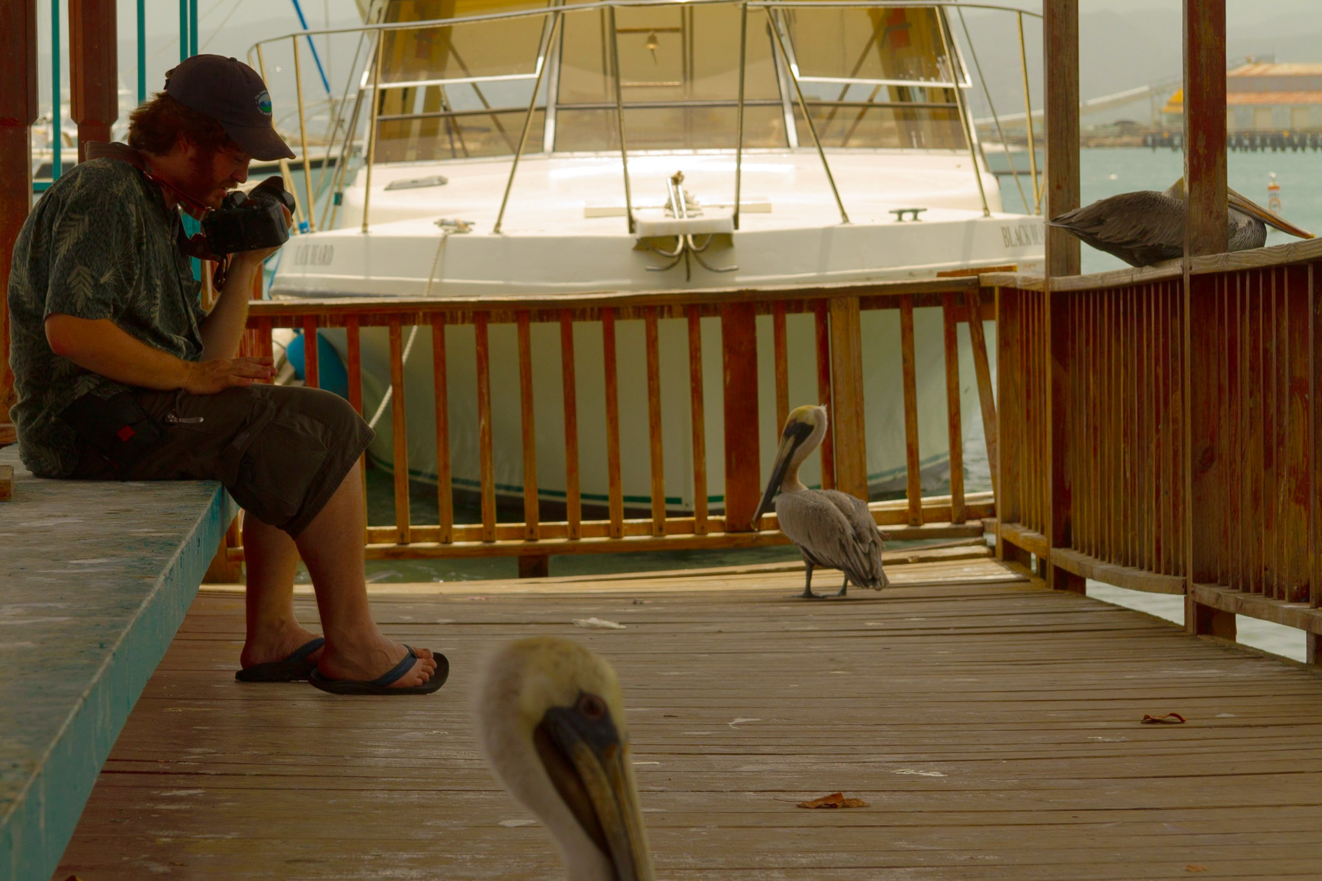 Of course, we had to spend a little time at the marina and boardwalk for Playa Ponce.  Lunch was a good reason to go there.