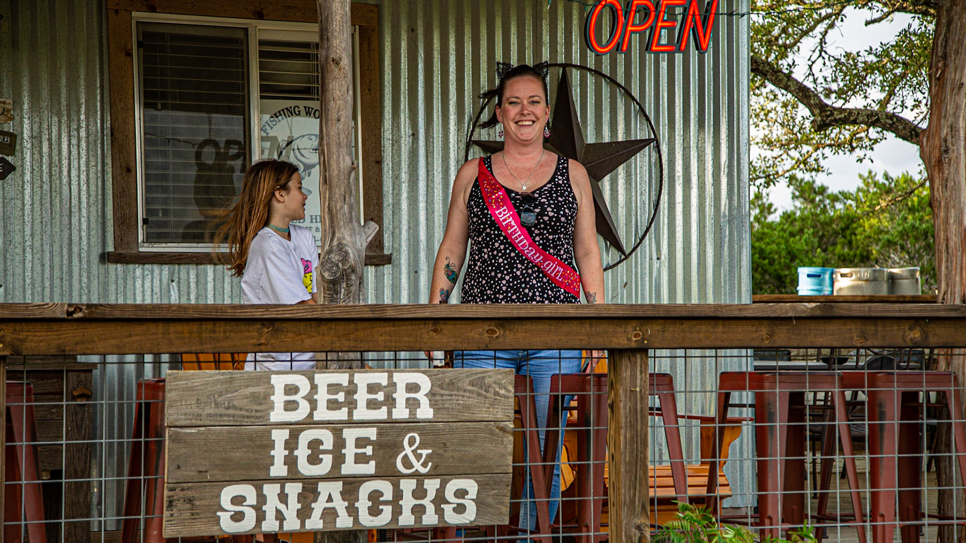 Birthday Girl at Pedernales Falls Trading Post