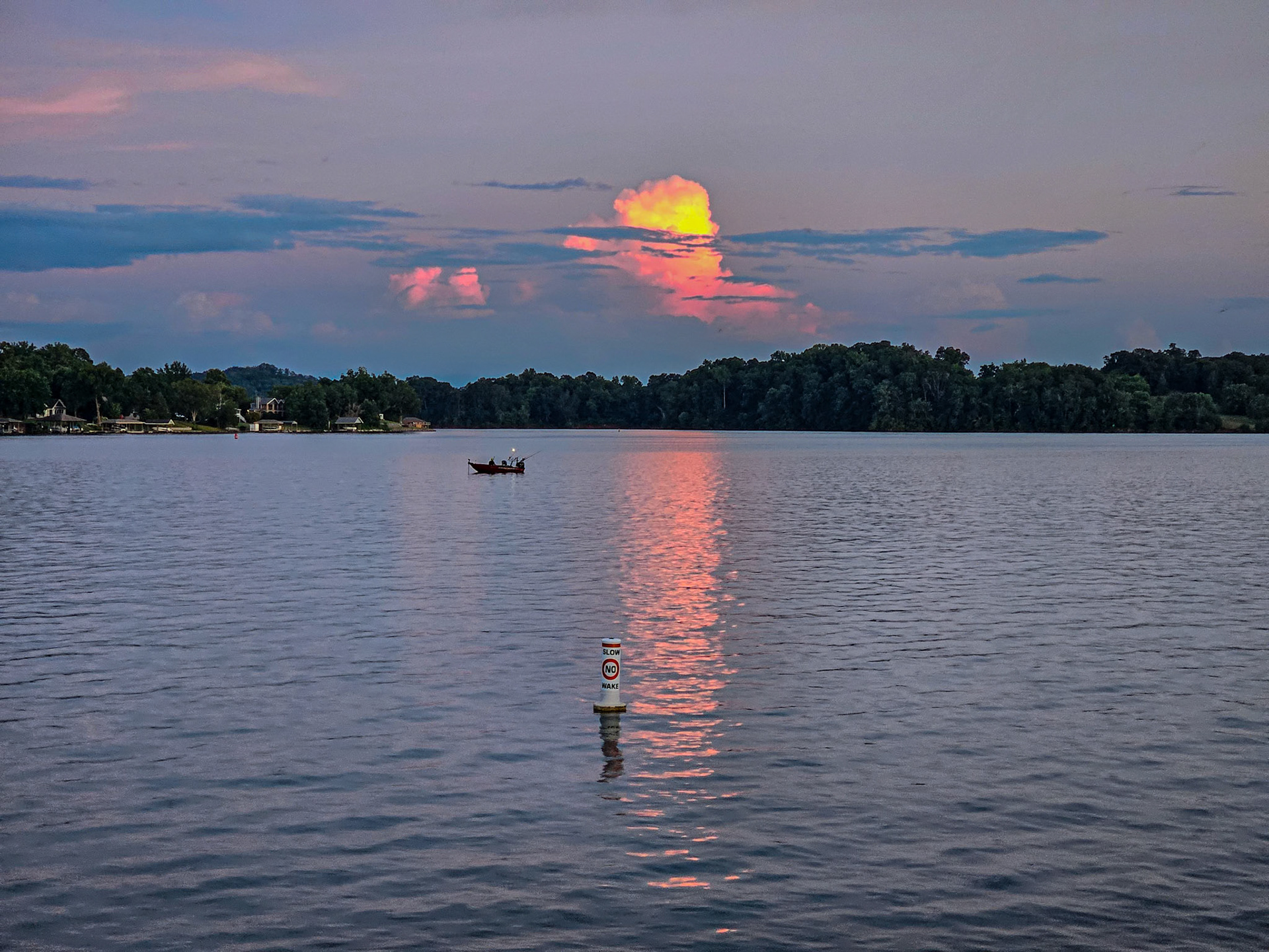 Evening Walk on the Greenway Between Fort Loudon Lake and Northshore Drive, Knoxville, TN July 22, 2025