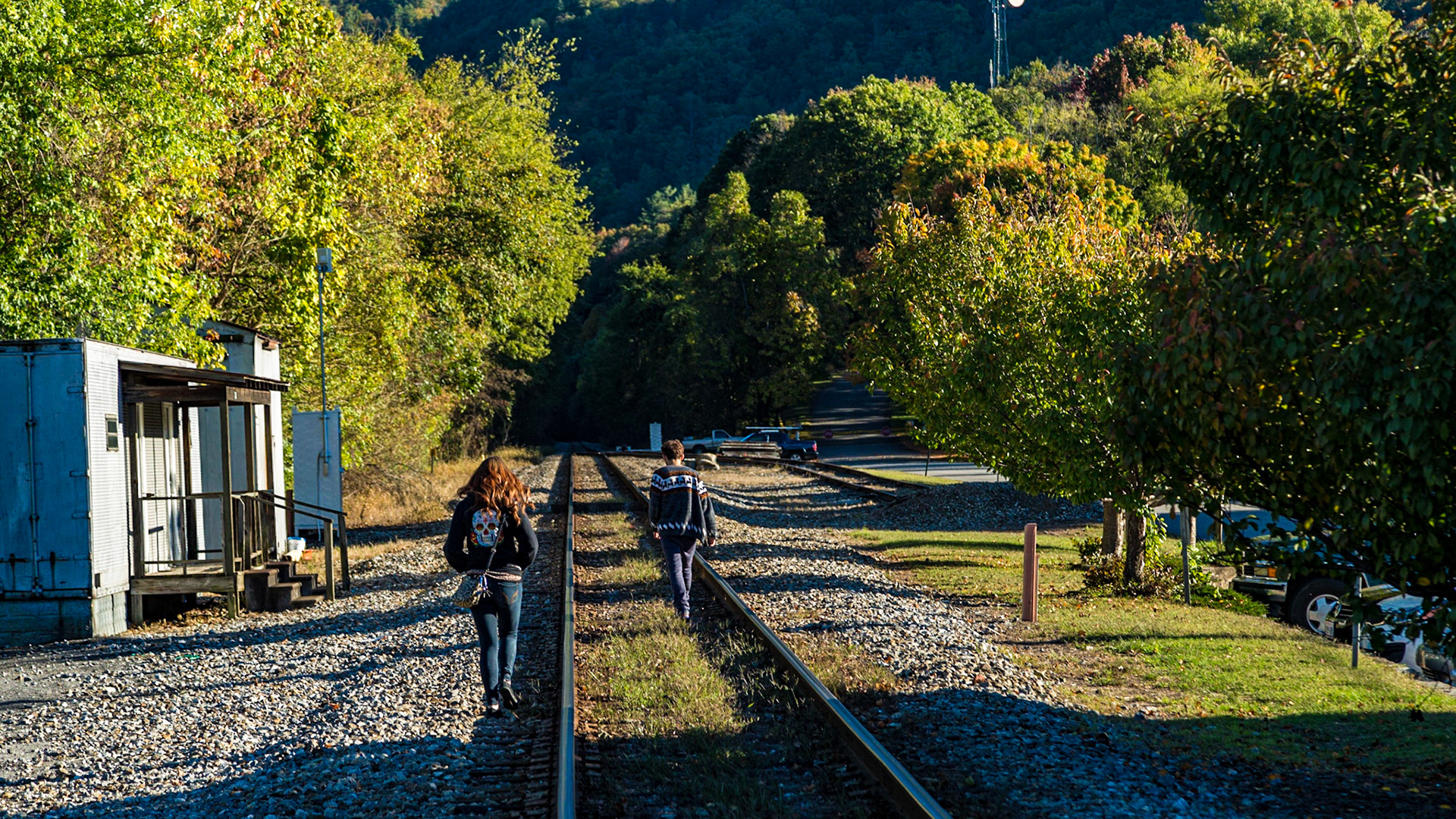 Hot Spring, North Carolina - Driving to Charlotte for NAPFA Fall Conference - Stopped to walk the strets of Hot Spring
