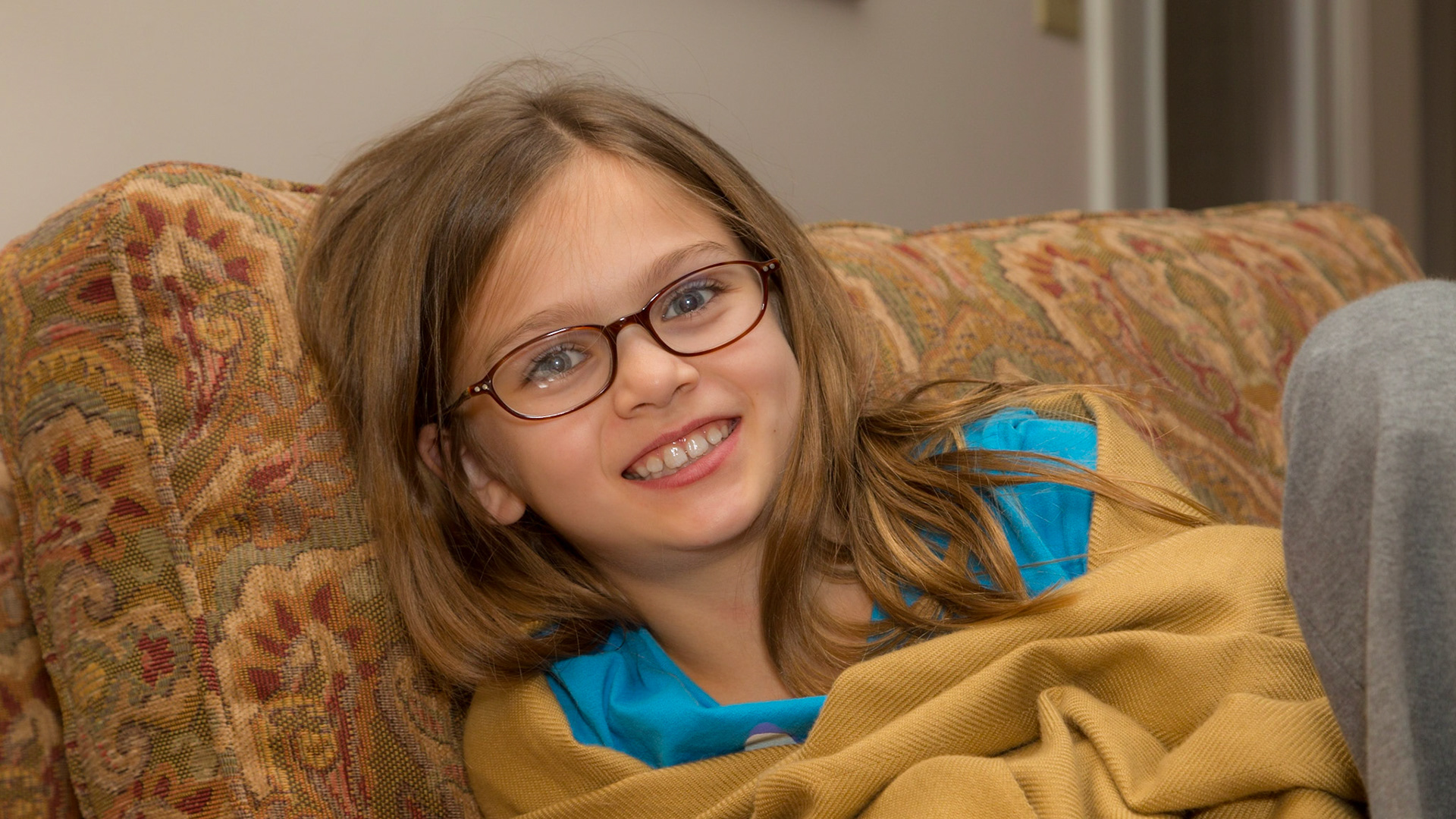 On this evening, Christie and the rest of Grace's family were upstairs. i was downstairs, probably editing some pictures. Grace came down and talked for about 1 1/2 hours. It was a wonderful experience., with my 9 year old granddaughter.