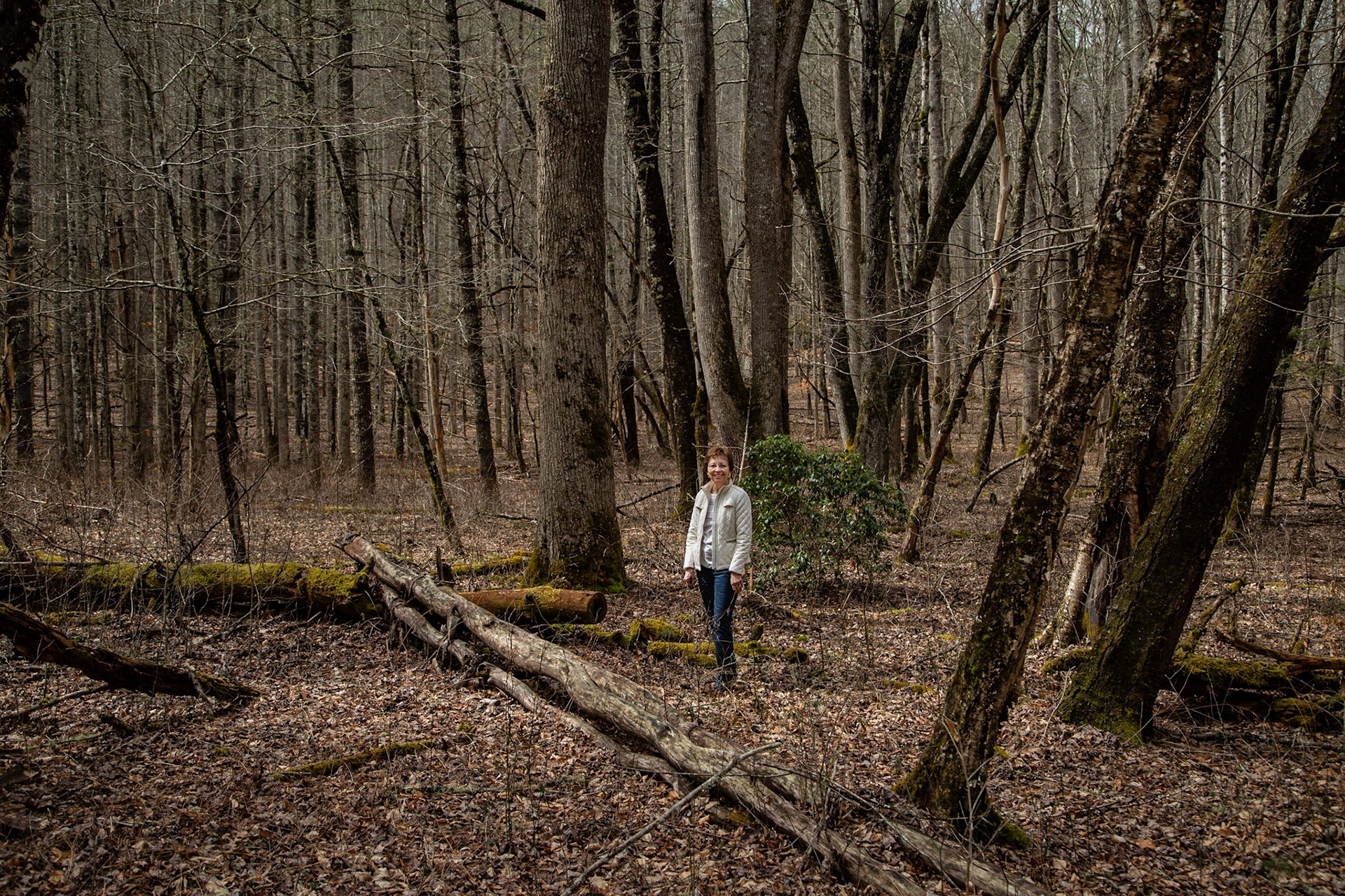 Christie on the Woody Place Trail