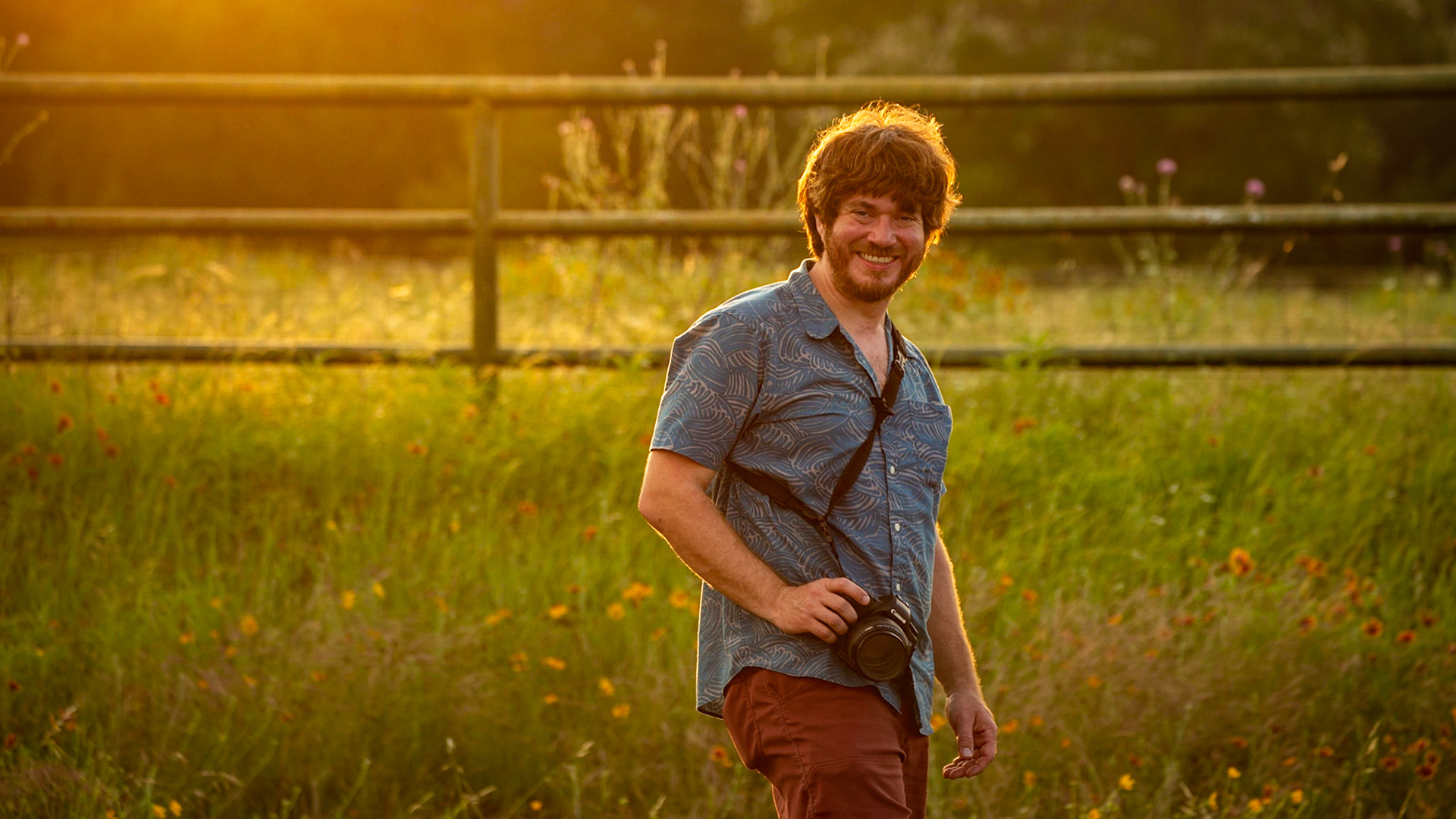 Mark Lewis near Sisterdale