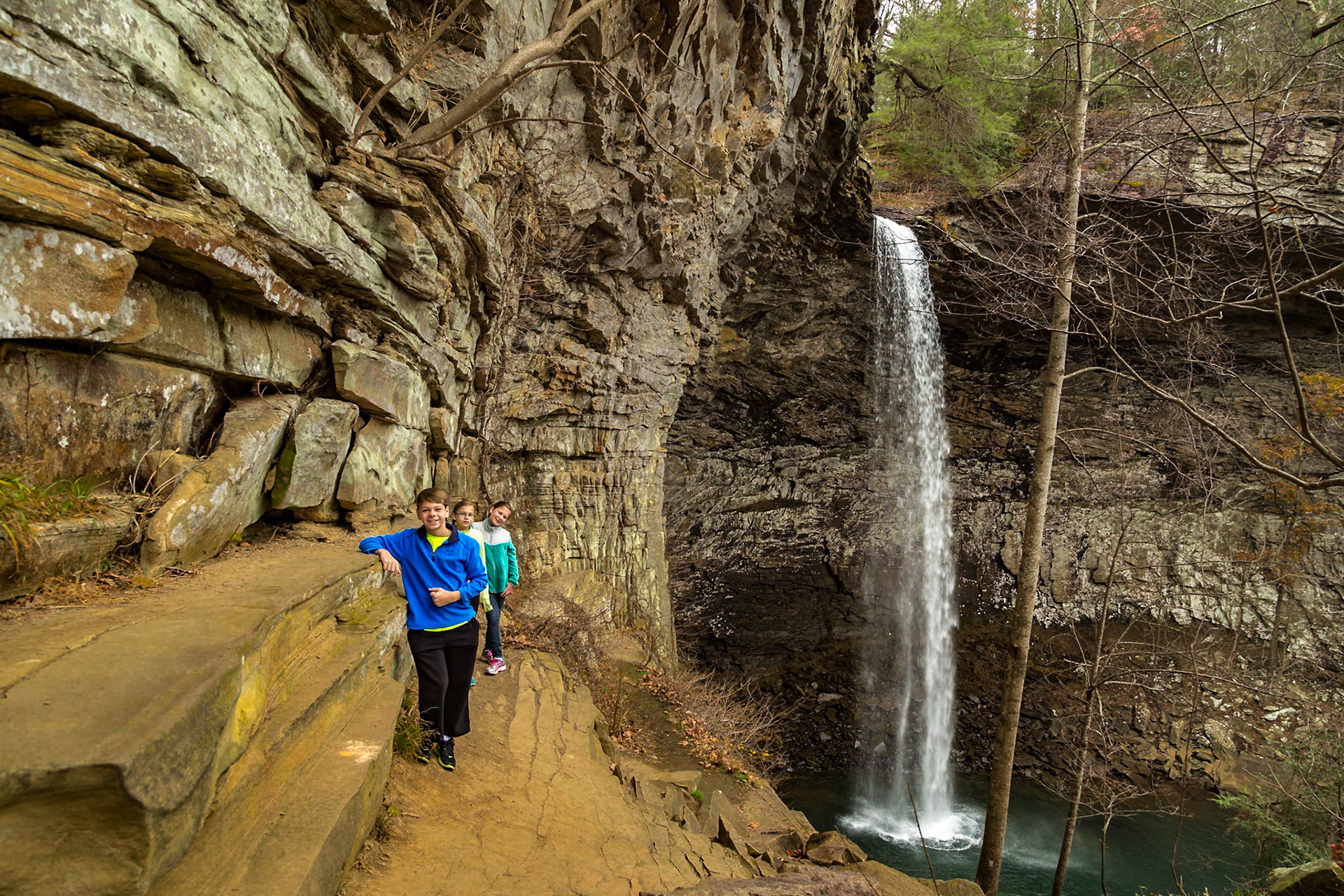 Ozon Falls with The Big Kids