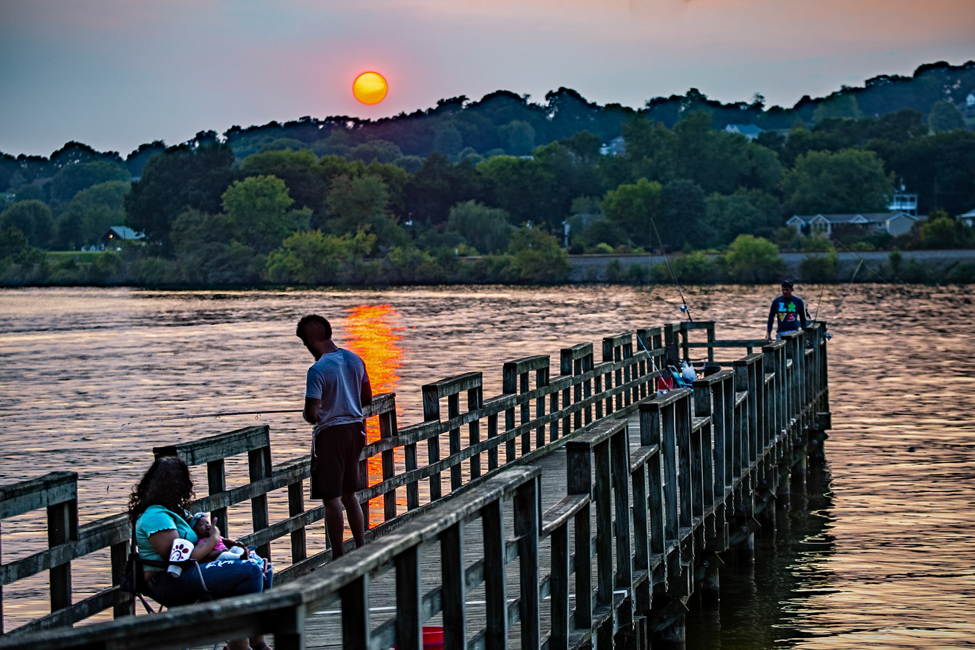 Fishing Piers Concord Park
