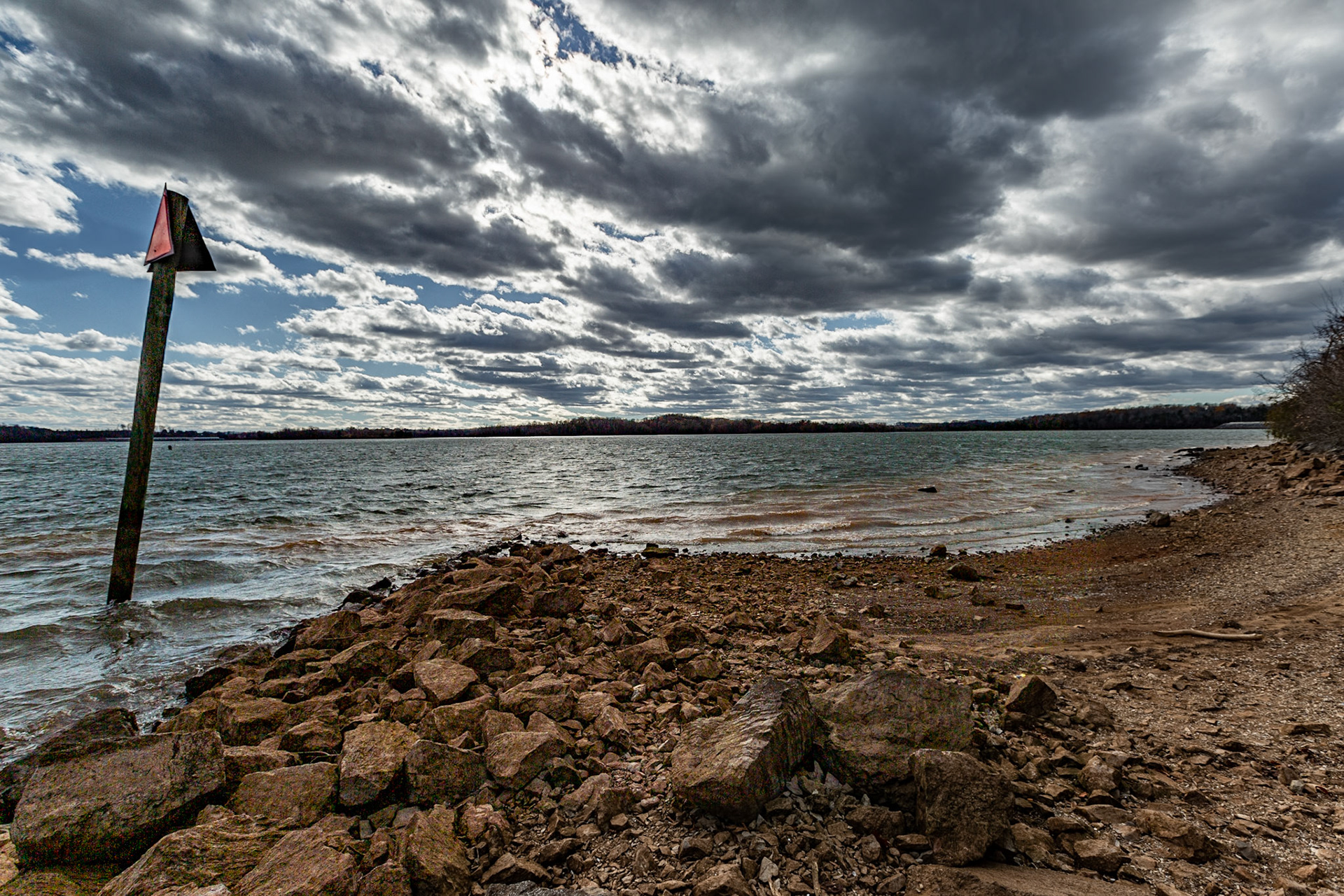 Clouds at Tellico Dam