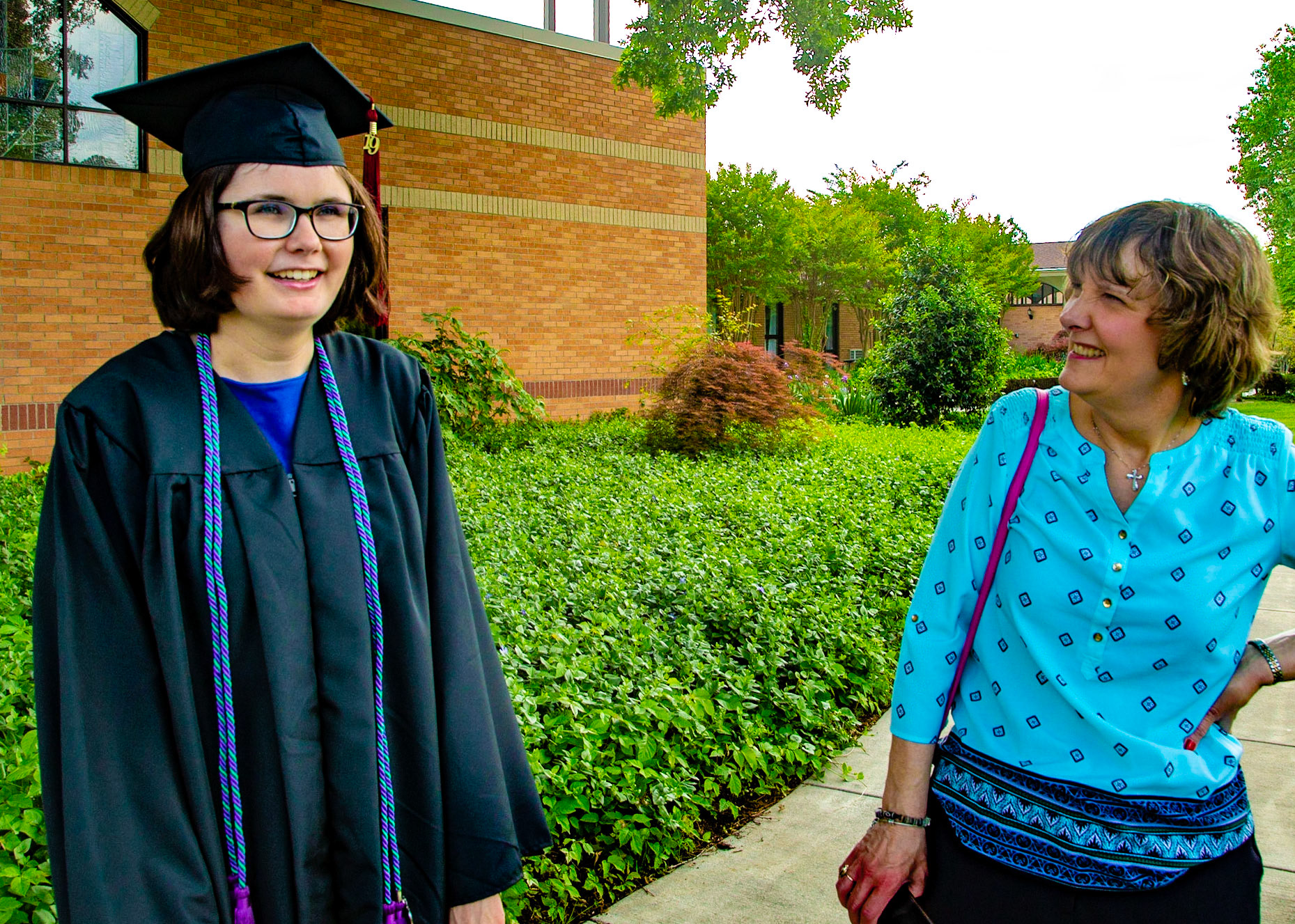 I was honored to be asked to take pictures of Katie by her mother.  Katie is a darling I have known since she was very young.  She is graduating from Maryville College next week.  We shot these in front of our church.