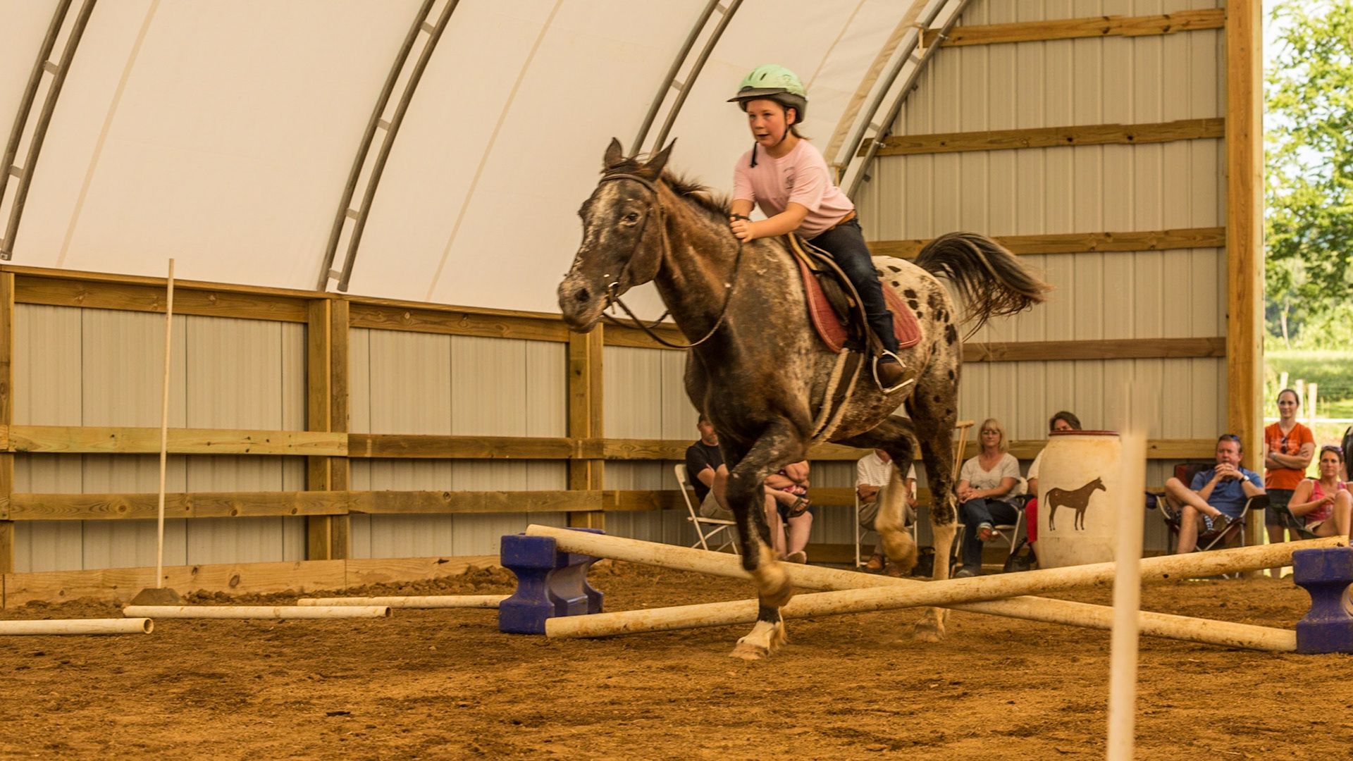 YES, it was worth a 6 hour round trip to Jonesborough to see Raven’s graduation routine. This was her second year to learn from a week of horse camp and she is becoming quite accomplished. And, she is showing real command of the skills to work with the horse. I am impressed, as well as being surprised I had the energy to make the trip.  Christie Lewis, Danielle Dixon and Coit Dixon thank you for bringing this wonderful girl into my life.