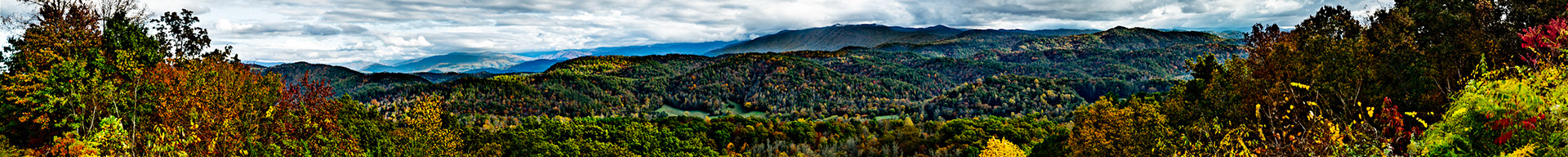 Early Fall Color on Foothills Parkway