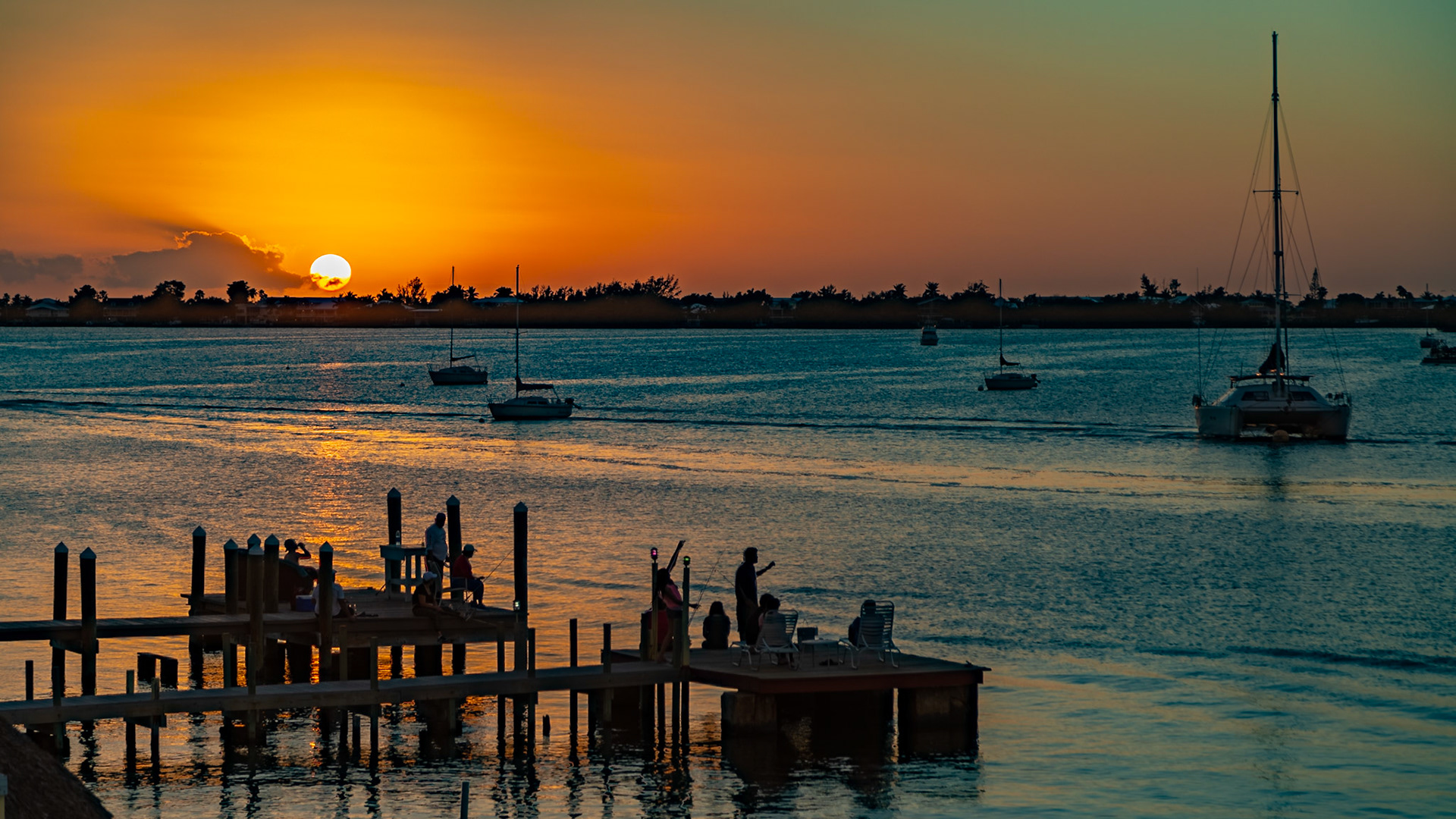 Dinner View at Key Largo