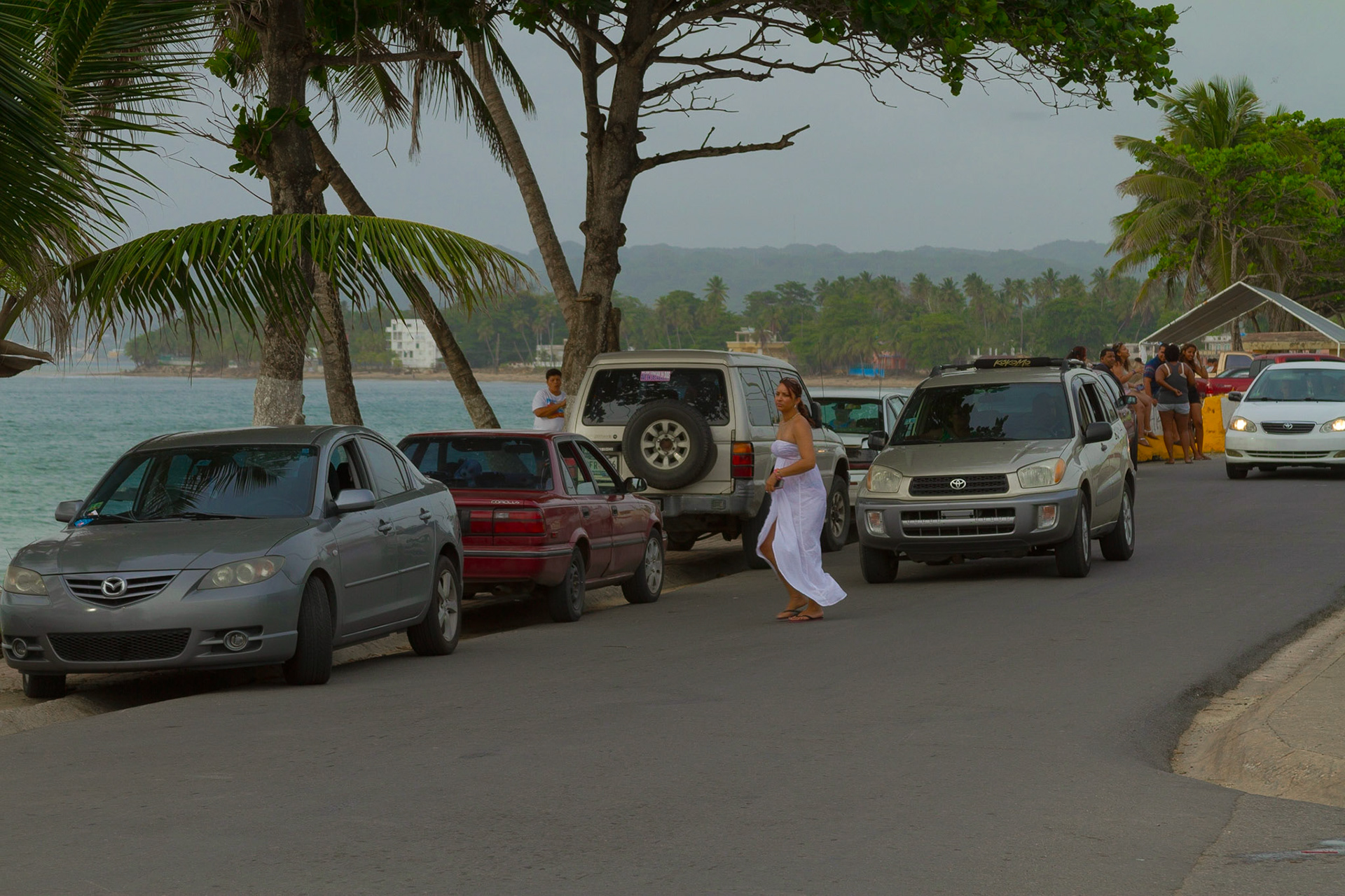 Evening live at one of many beaches on the west end of Puerto Rico