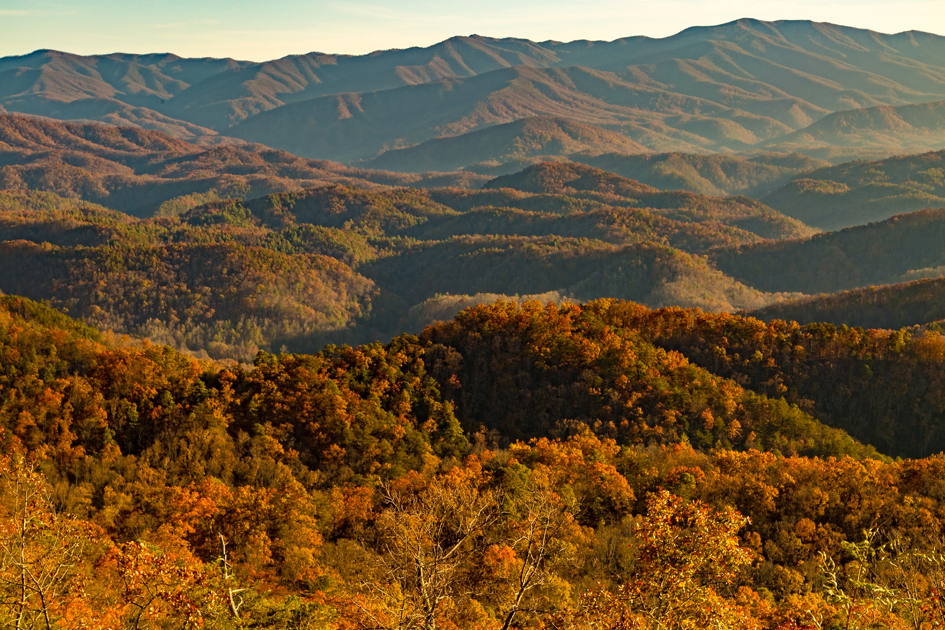 I have seen beautiful mountains, in many places.  The haze of our Smoky Mountains puts these right up there with any of them.