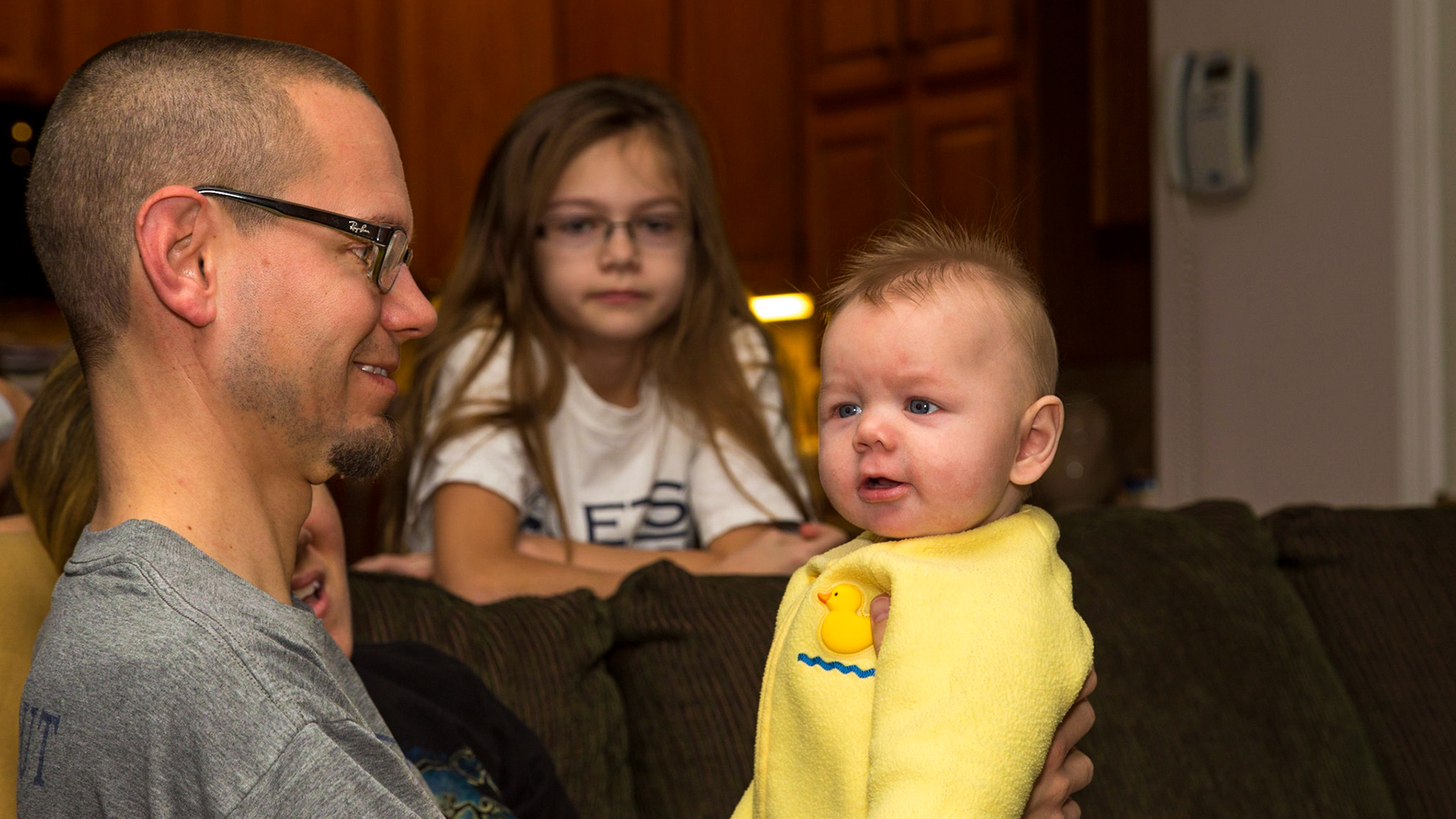Mr.Knox Dixon, with his proud dad.