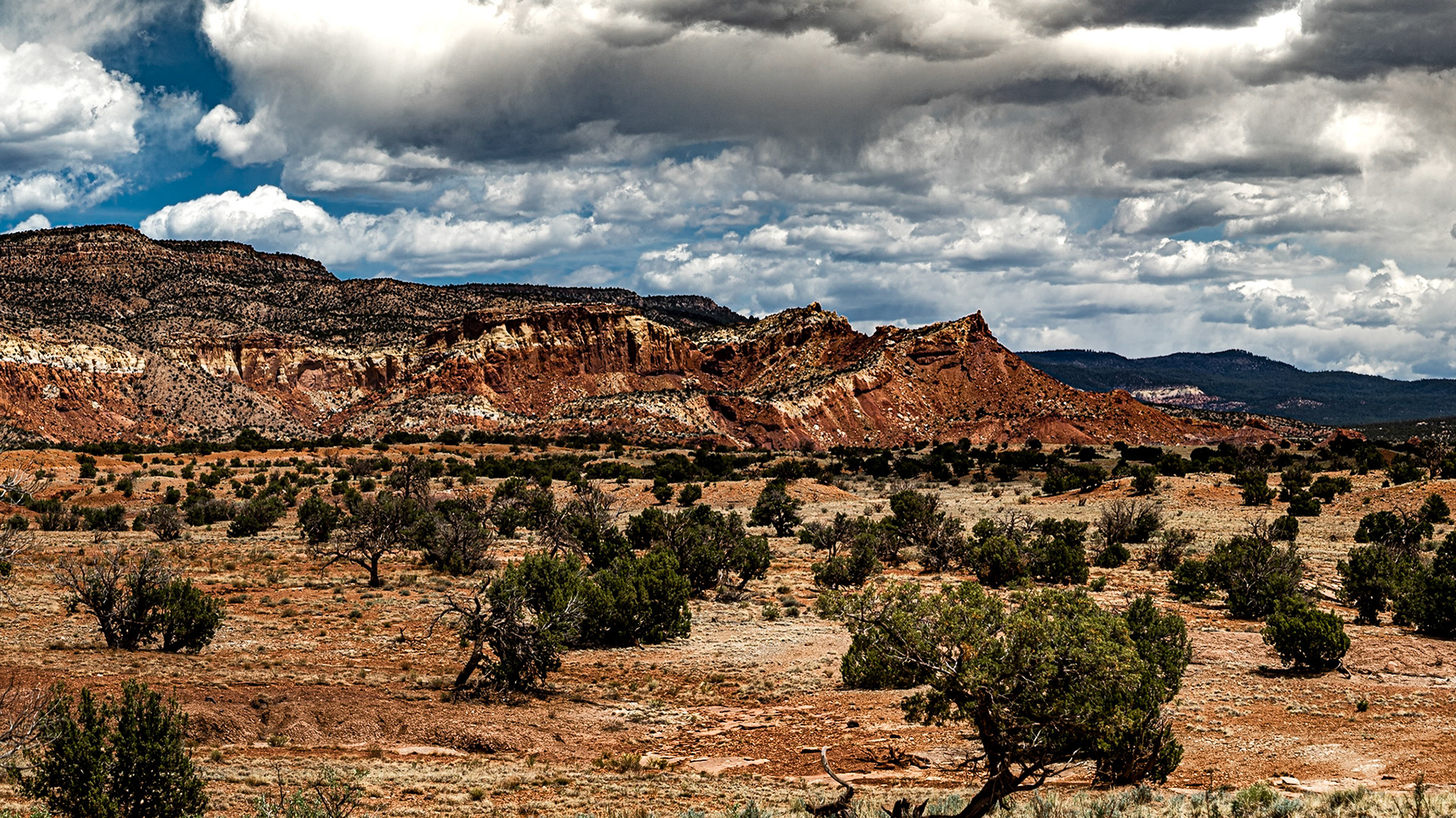 Mogota Ridge at Ojitos de los Gatos, Northwest of Abiquiu, New Mexico