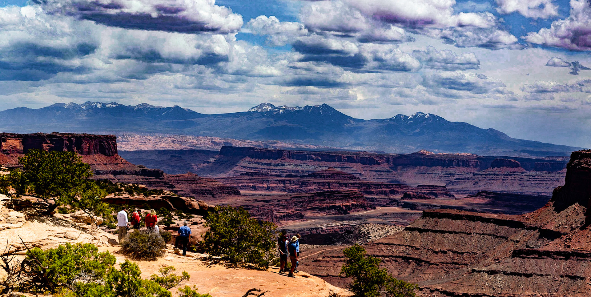 Island in the Sky Visitors Center View