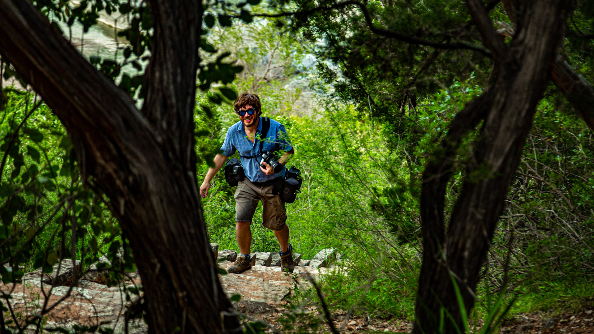 Mark Lewis at Pedernales Falls