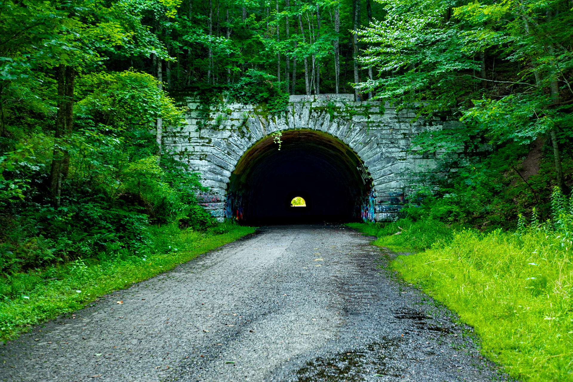 Road to Nowhere, Tunnel Ridge Tunnel Entrance, July 11, 2023