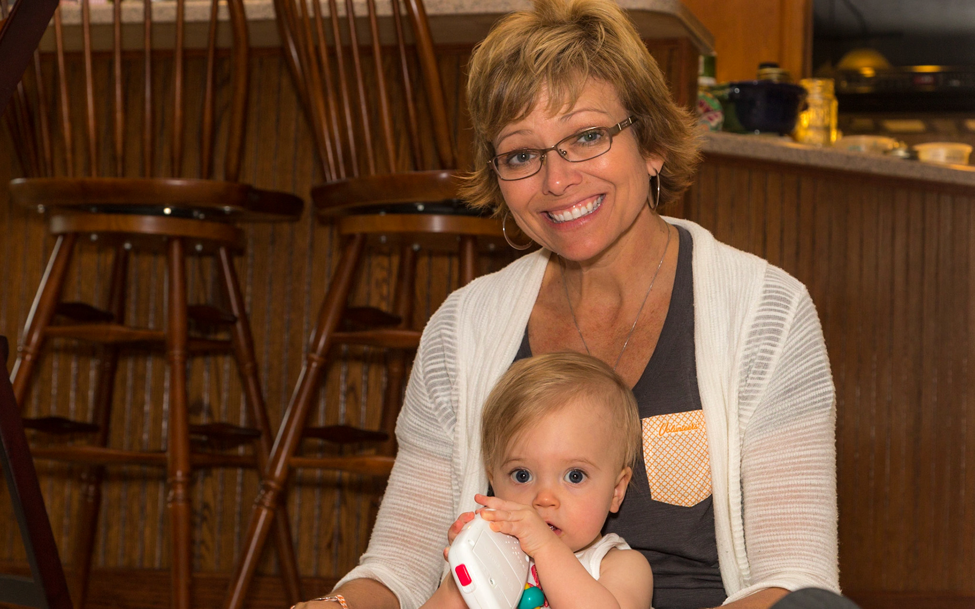 Nana's 80th Birthday with Family and UT - Georgia Football