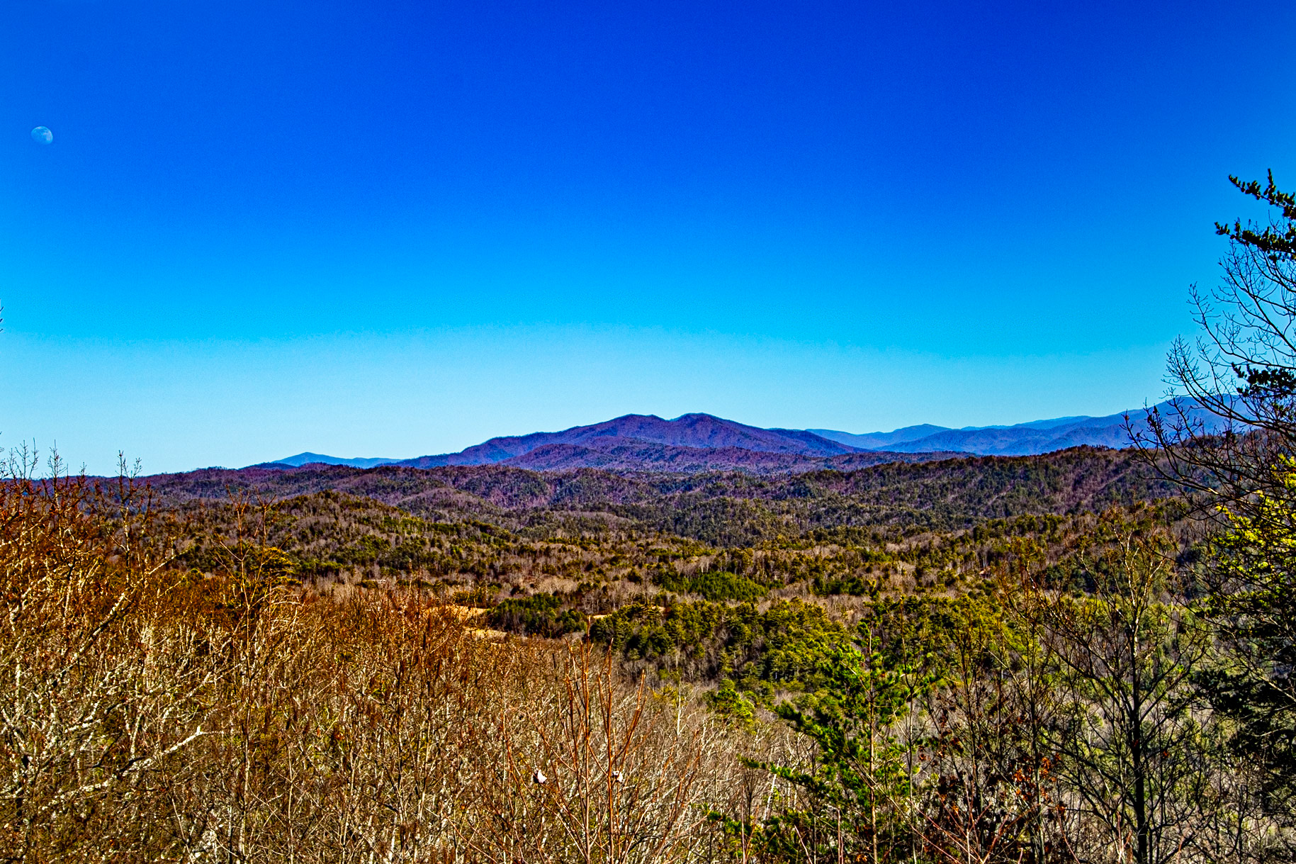Rich Mountain from Foothills Parkway Parking #2