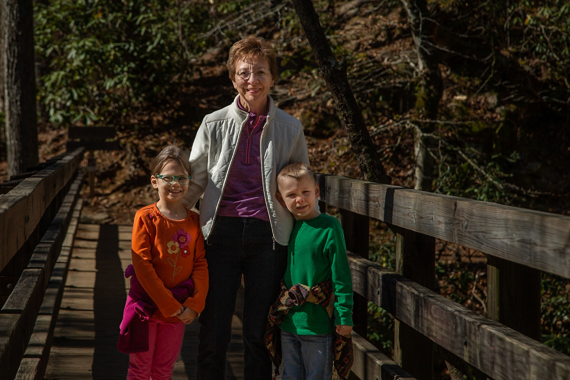 Adventure Begins at the Bridge to the Elijah Oliver Place Trail