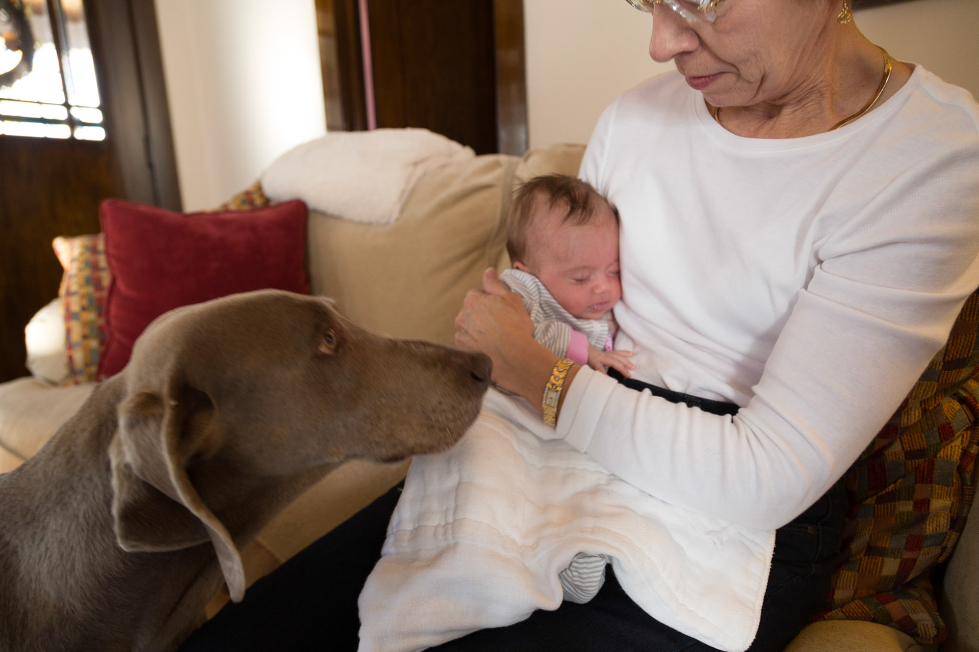 Morning with Kendri at Barry &amp; Tina's house in Denver