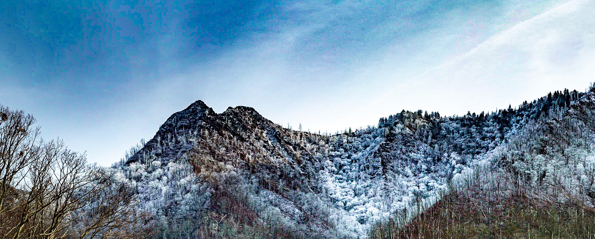 When I see these peaks, I remember climbing them with Mark Lewis around 1993.