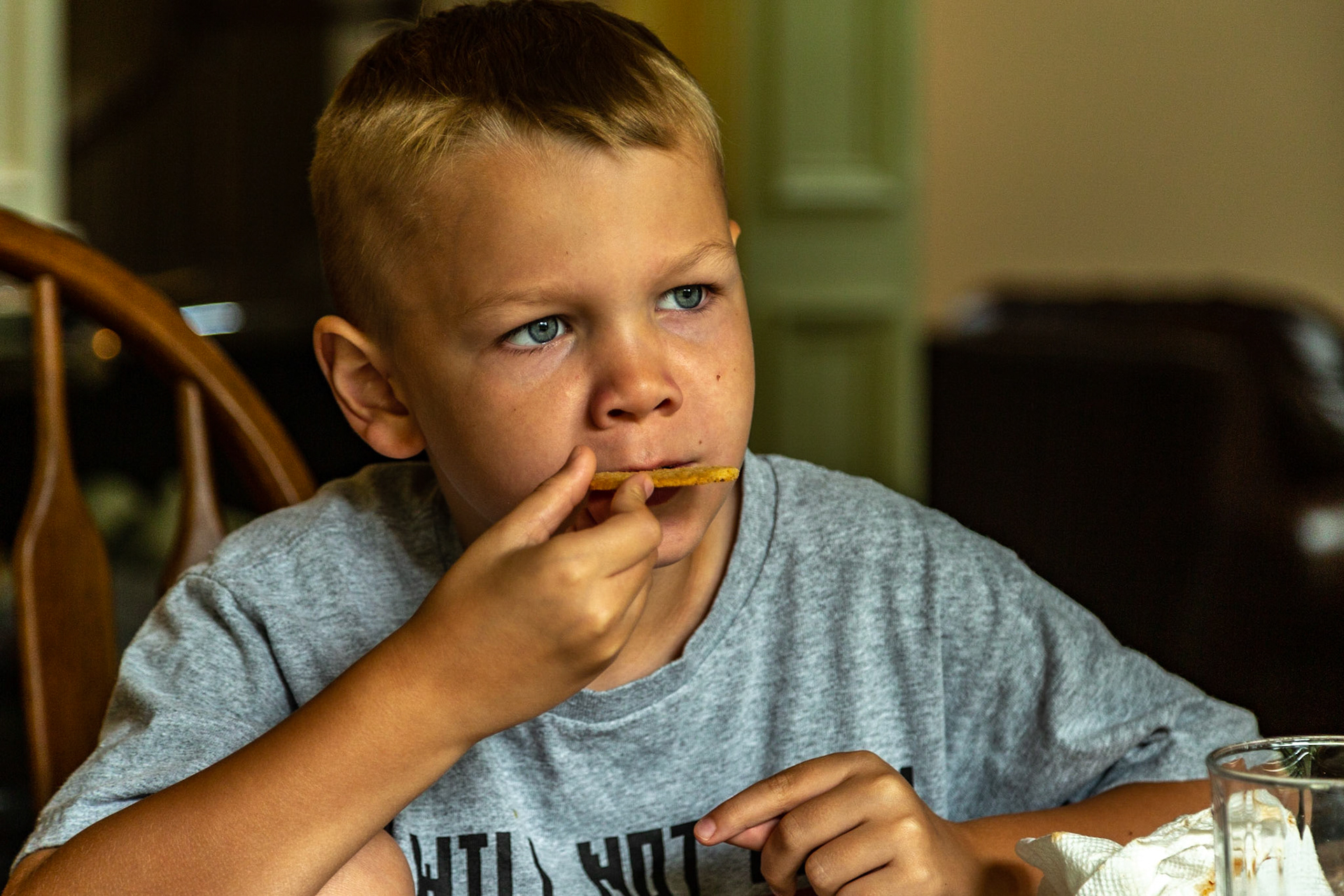 Knox at Grammy's Table