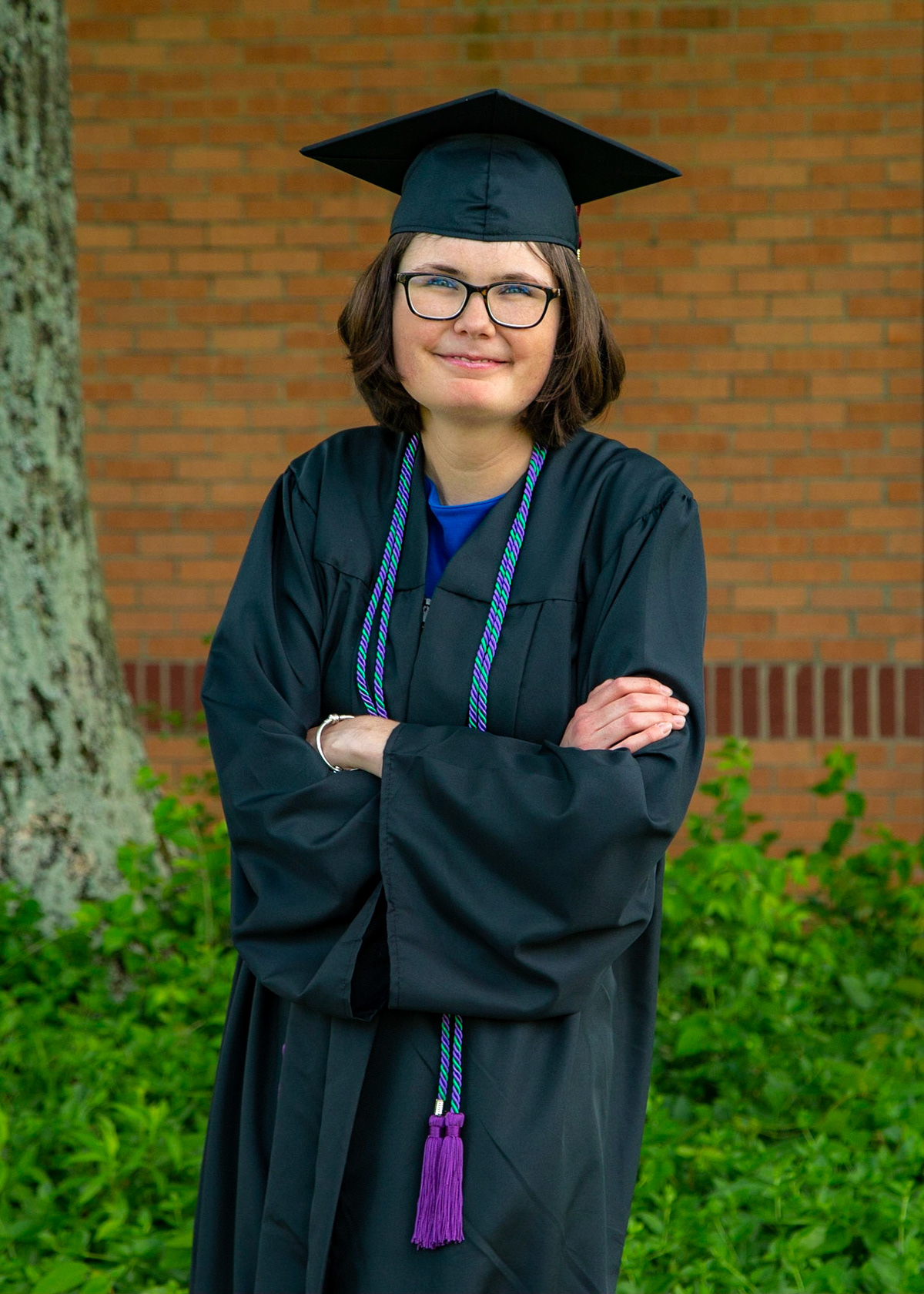 I was honored to be asked to take pictures of Katie by her mother.  Katie is a darling I have known since she was very young.  She is graduating from Maryville College next week.  We shot these in front of our church.