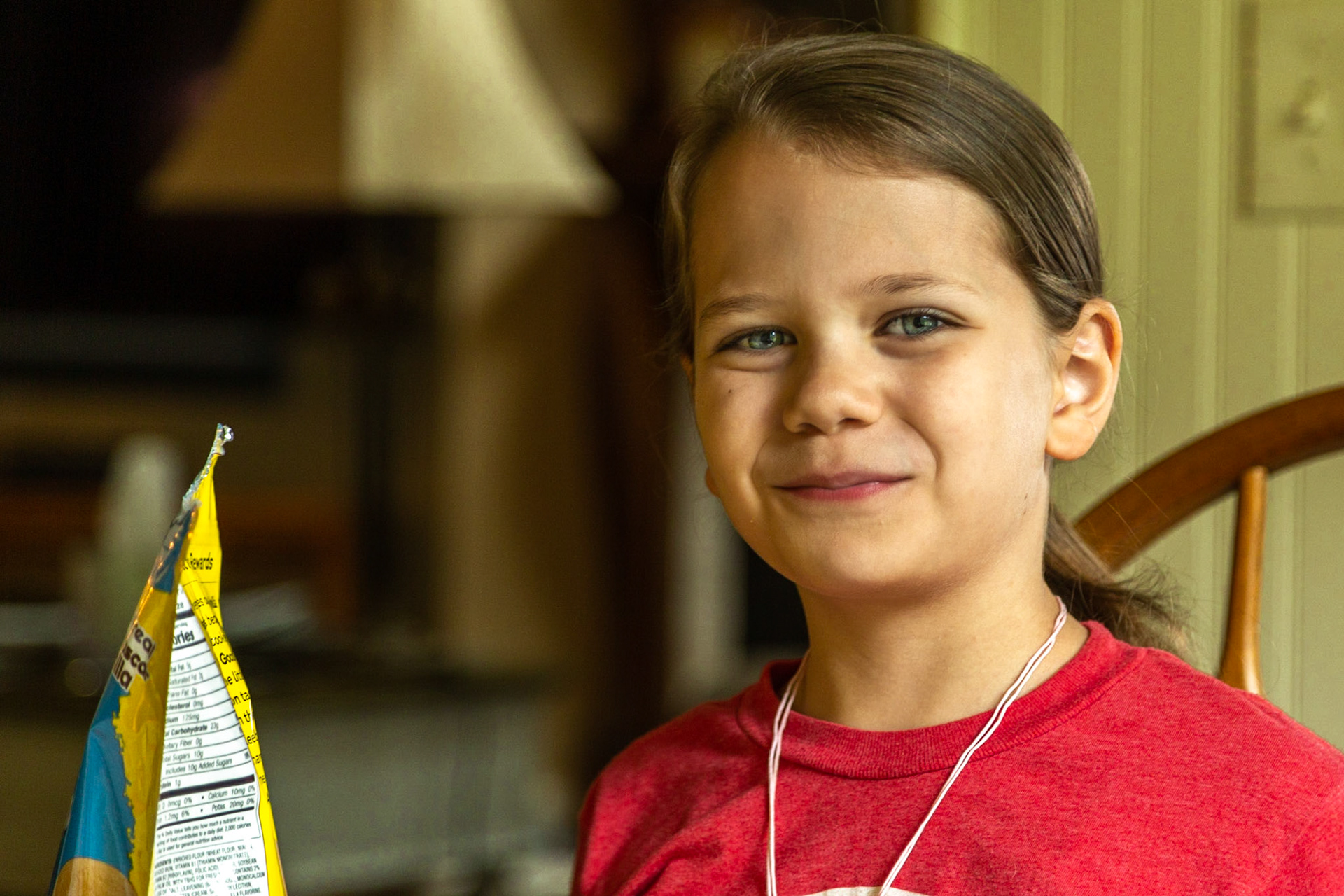Josephine at Grammy's Table