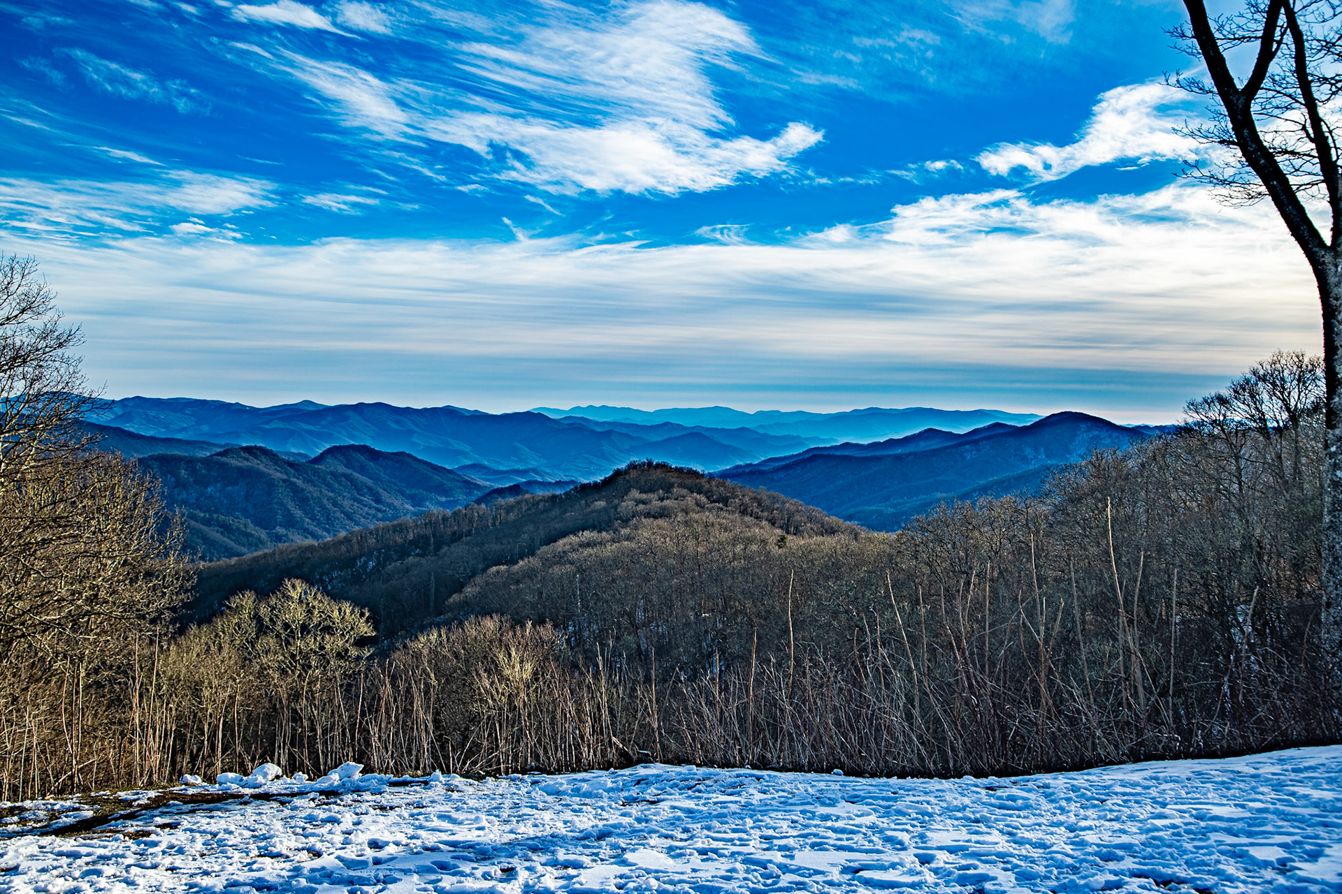 Winter at Deep Creek Overlook