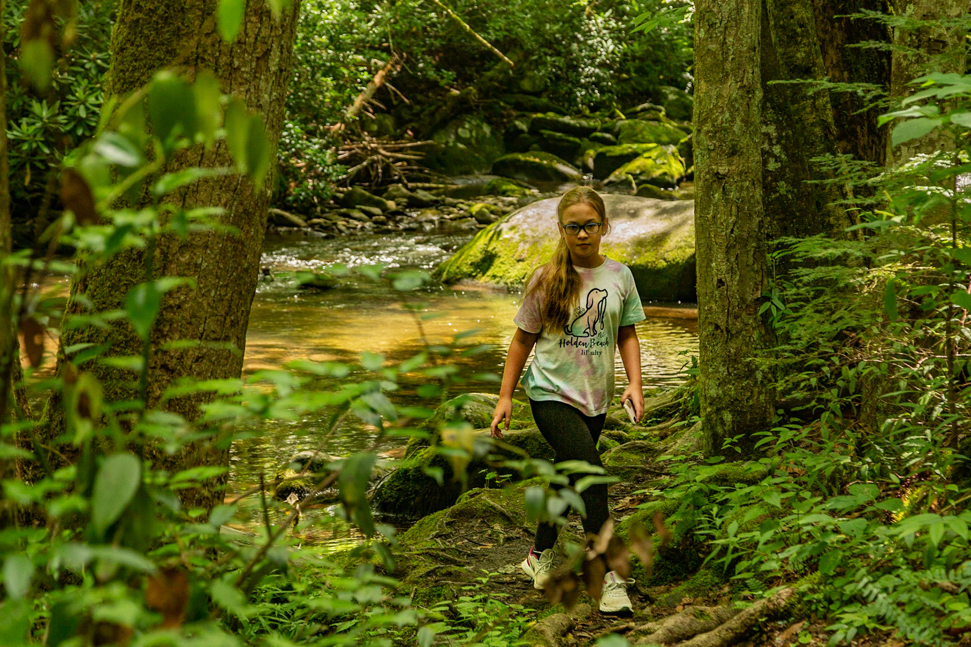 Sophia at Lynn Camp Prong Cascades