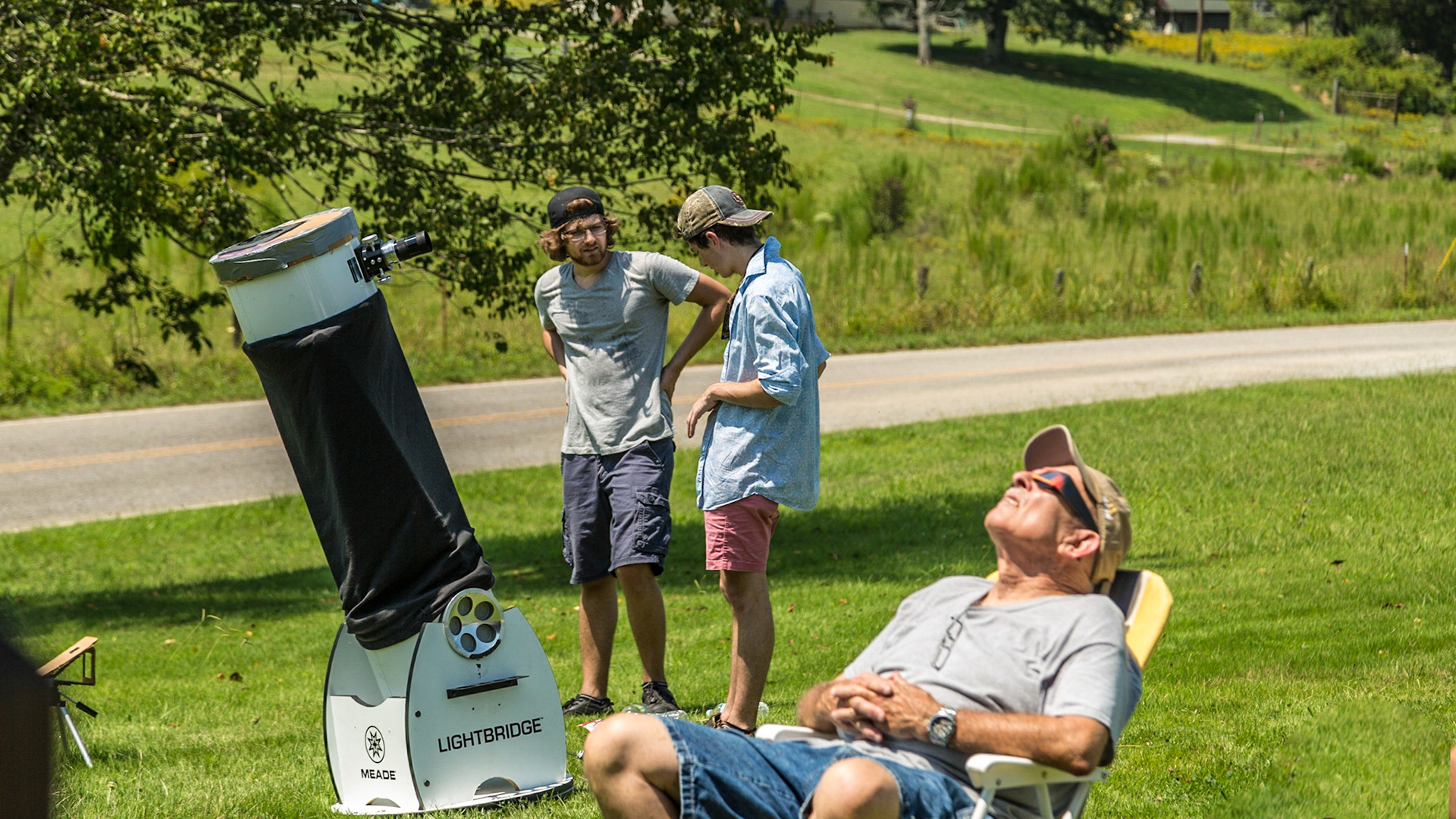 Eclipse Day Edgemon Cemetery, 3030 Co Rd 532, Ten Mile, TN 37880 August 21, 2017