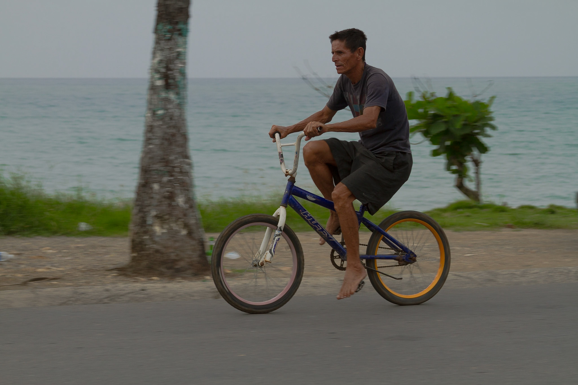 Evening live at one of many beaches on the west end of Puerto Rico