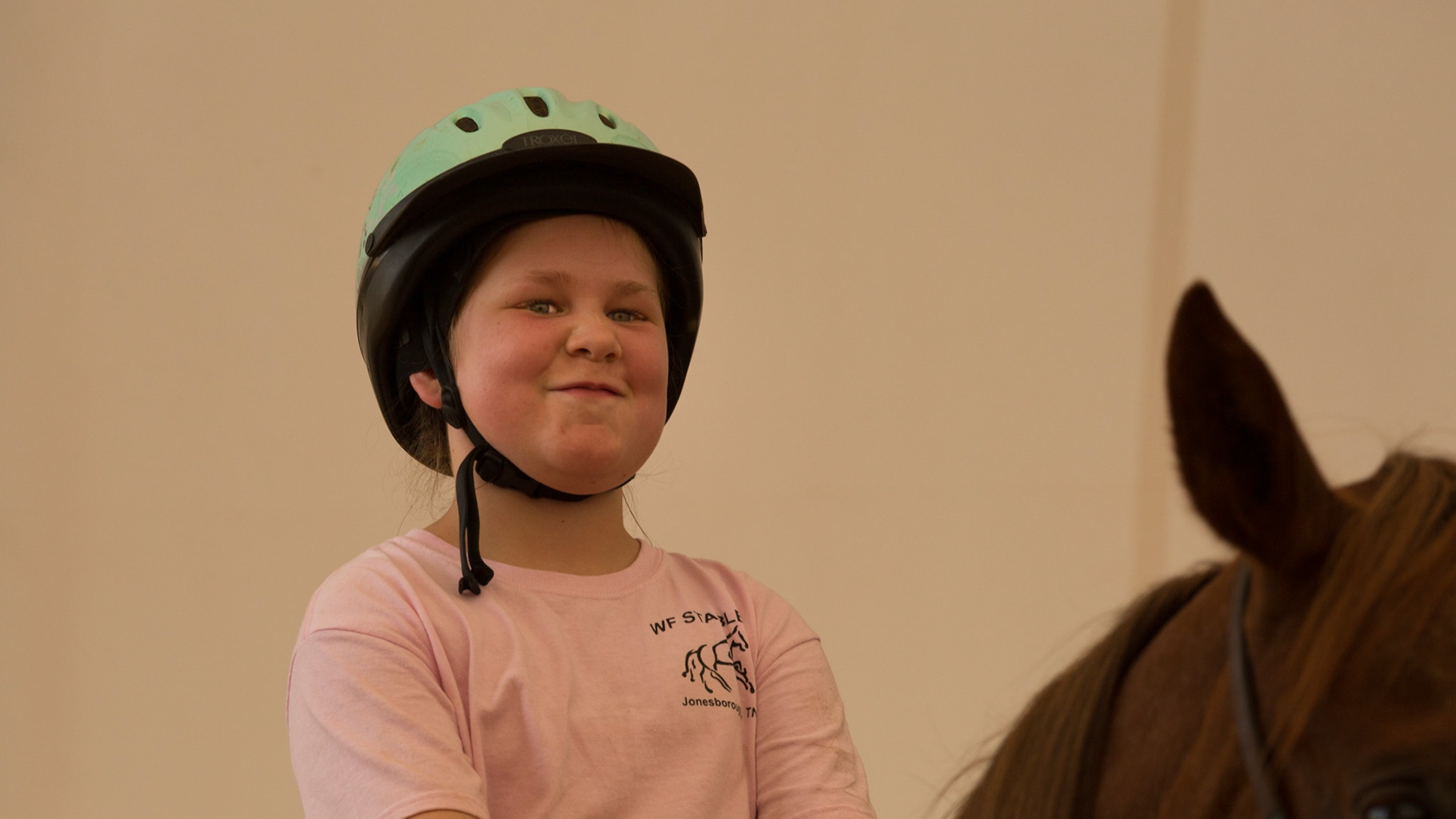 YES, it was worth a 6 hour round trip to Jonesborough to see Raven’s graduation routine. This was her second year to learn from a week of horse camp and she is becoming quite accomplished. And, she is showing real command of the skills to work with the horse. I am impressed, as well as being surprised I had the energy to make the trip.  Christie Lewis, Danielle Dixon and Coit Dixon thank you for bringing this wonderful girl into my life.