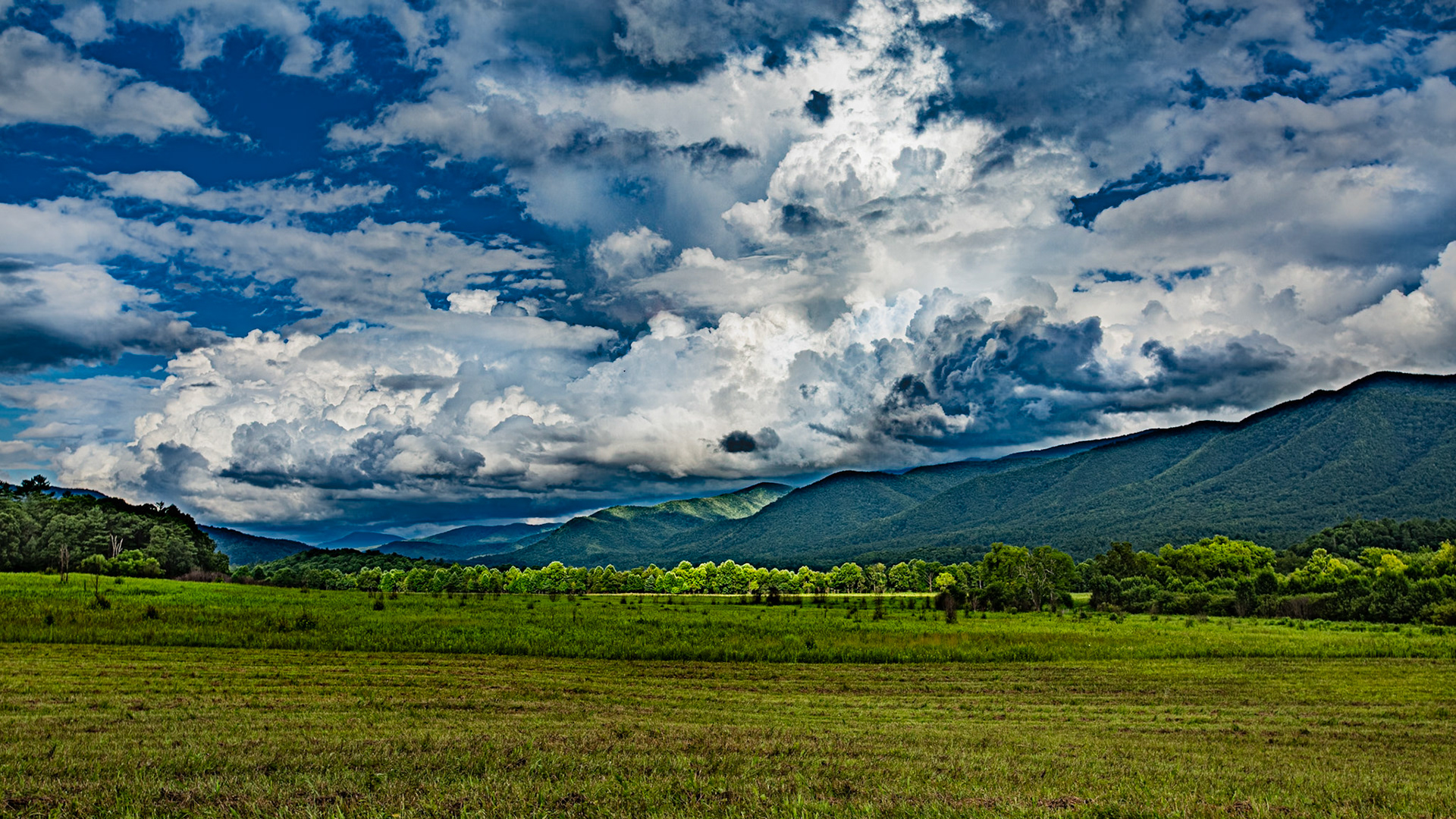 Cades Cove Clouds, Great Smoky Mountains National Park, July 20, 2024