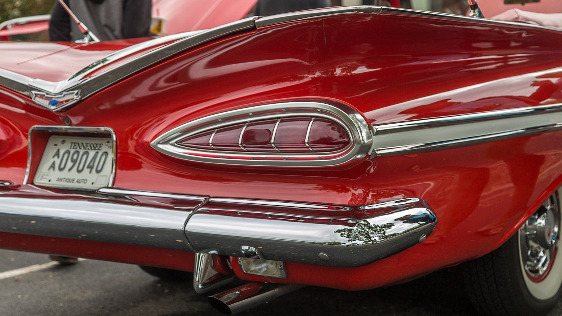 October 6, 2017 Christie was out of town for her forty-fifth high school class reunion.  I went on a drive for photography, just as fall color started to show.  It was a good day for this kind of trip, with good landscapes and a few vintage cars at First Baptist Church in Farragut, followed by the Cherohala Skyway and Fontana Dam.