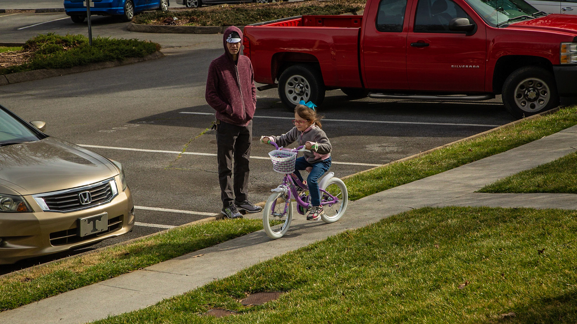 Josephine got a bicycle for her 7th birthday.