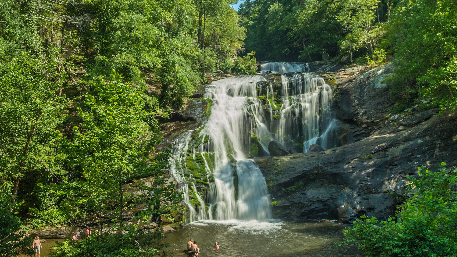 I had not been to Ball River Falls for some time.  With Christie out of town, I decided to drive down to see it after  church and lunch.  All these images were made from the bridge, without moving the tripod. It looks like I should probably refine the accuracy of the GPS logs.