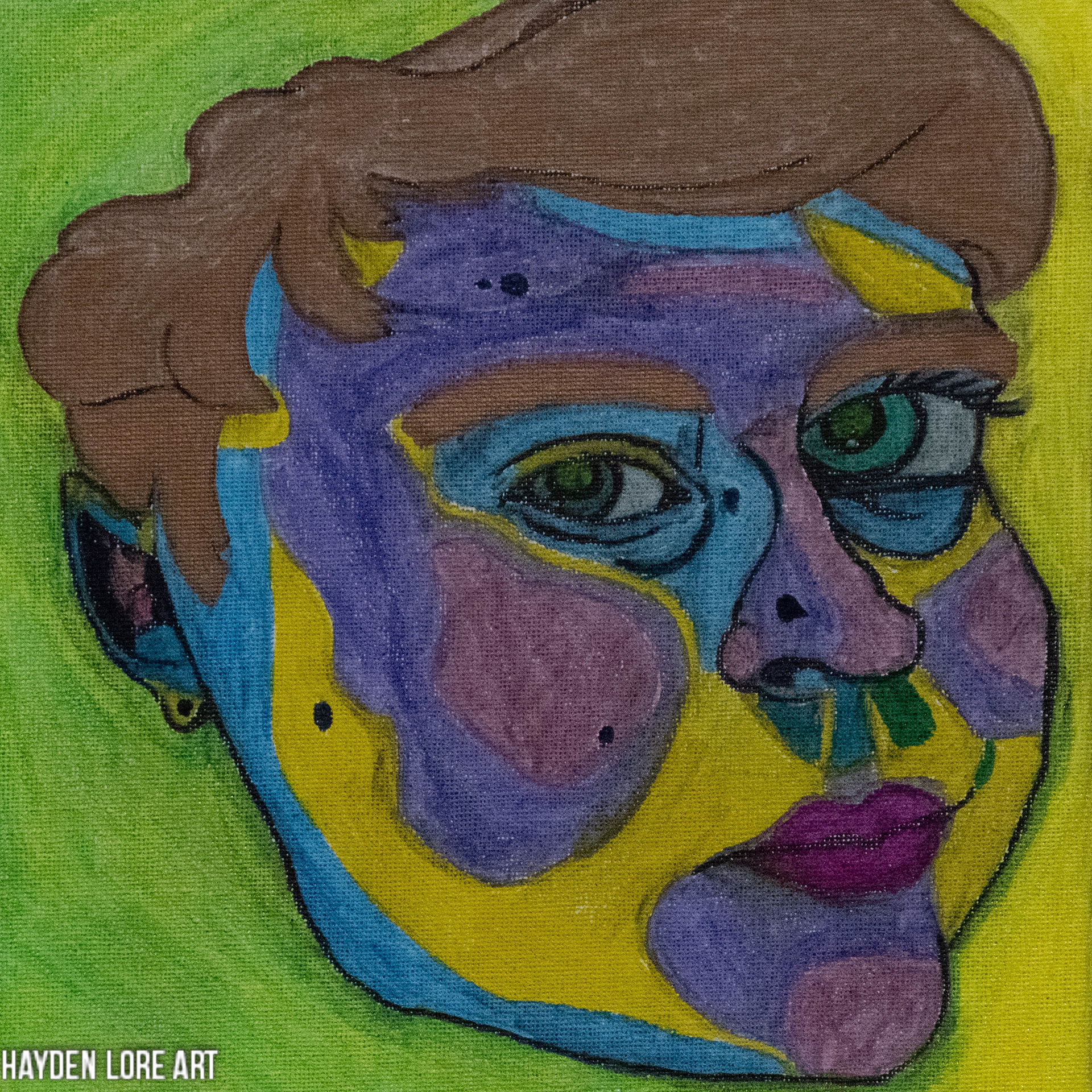 Self Portrait, Permanent Marker