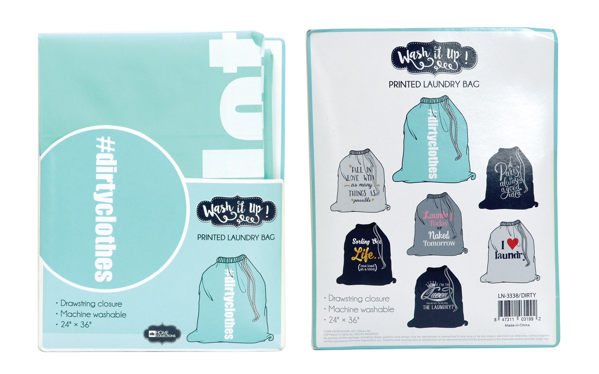 Laundry Bag Packaging 2017 