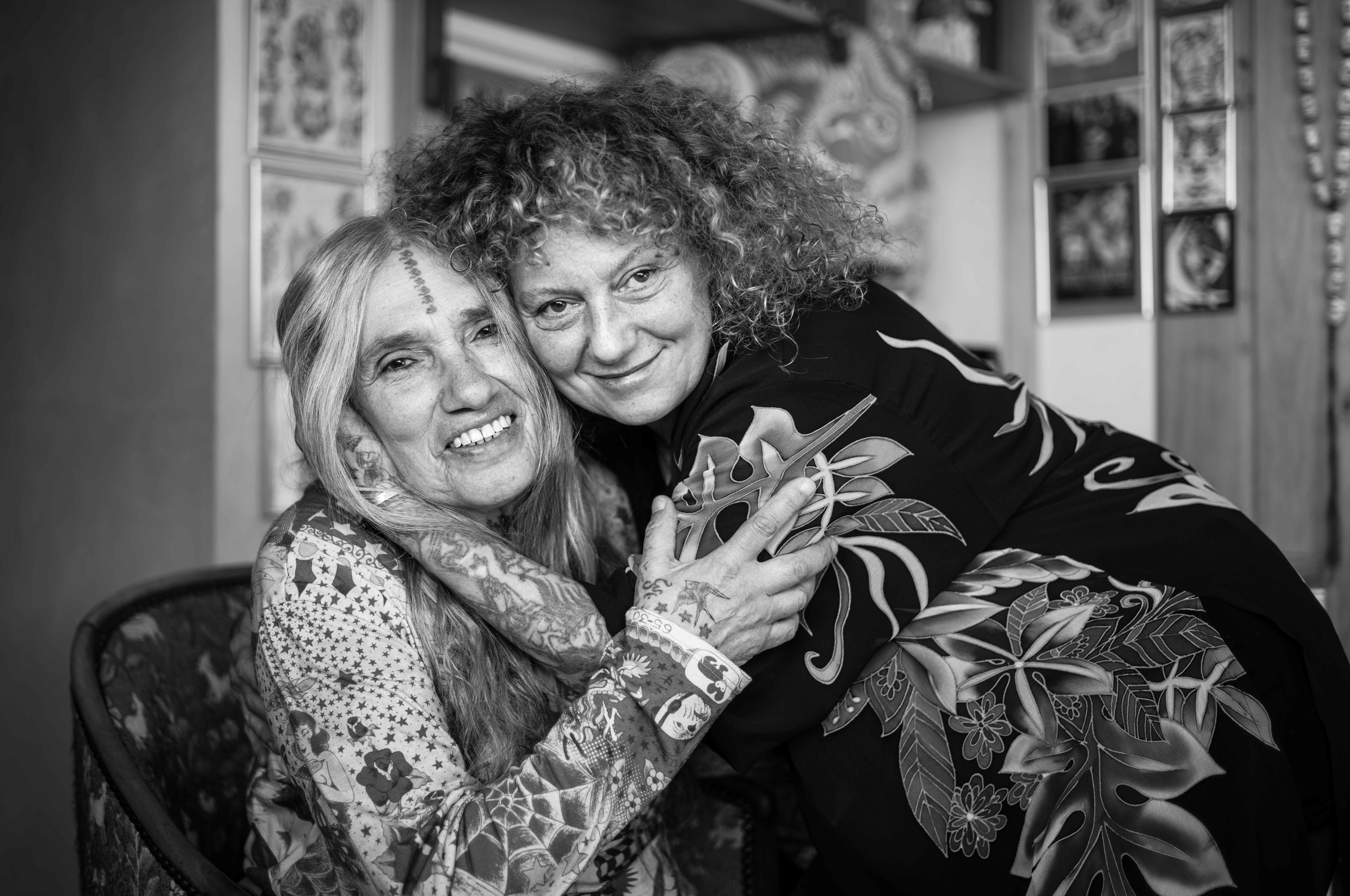 Portrait of Titine Leu & Loretta Leu 2025 Photography by Carmine Castelli