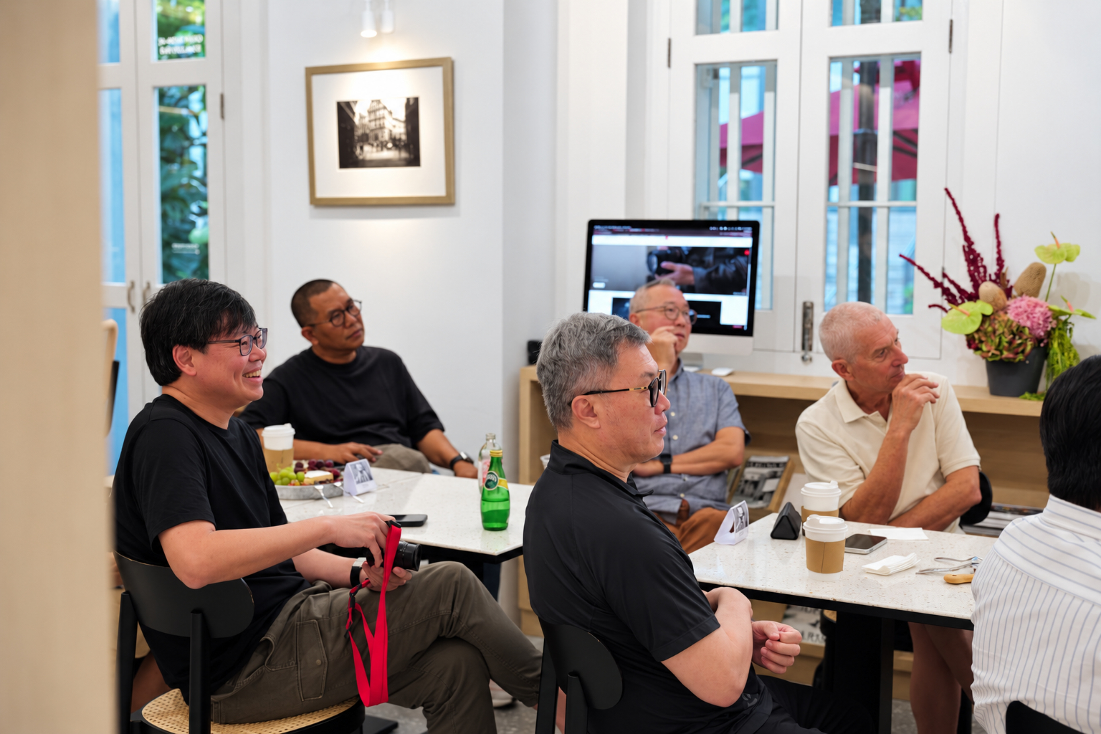 Guests listening during Carmine Castelli’s Leica Conversation in Singapore