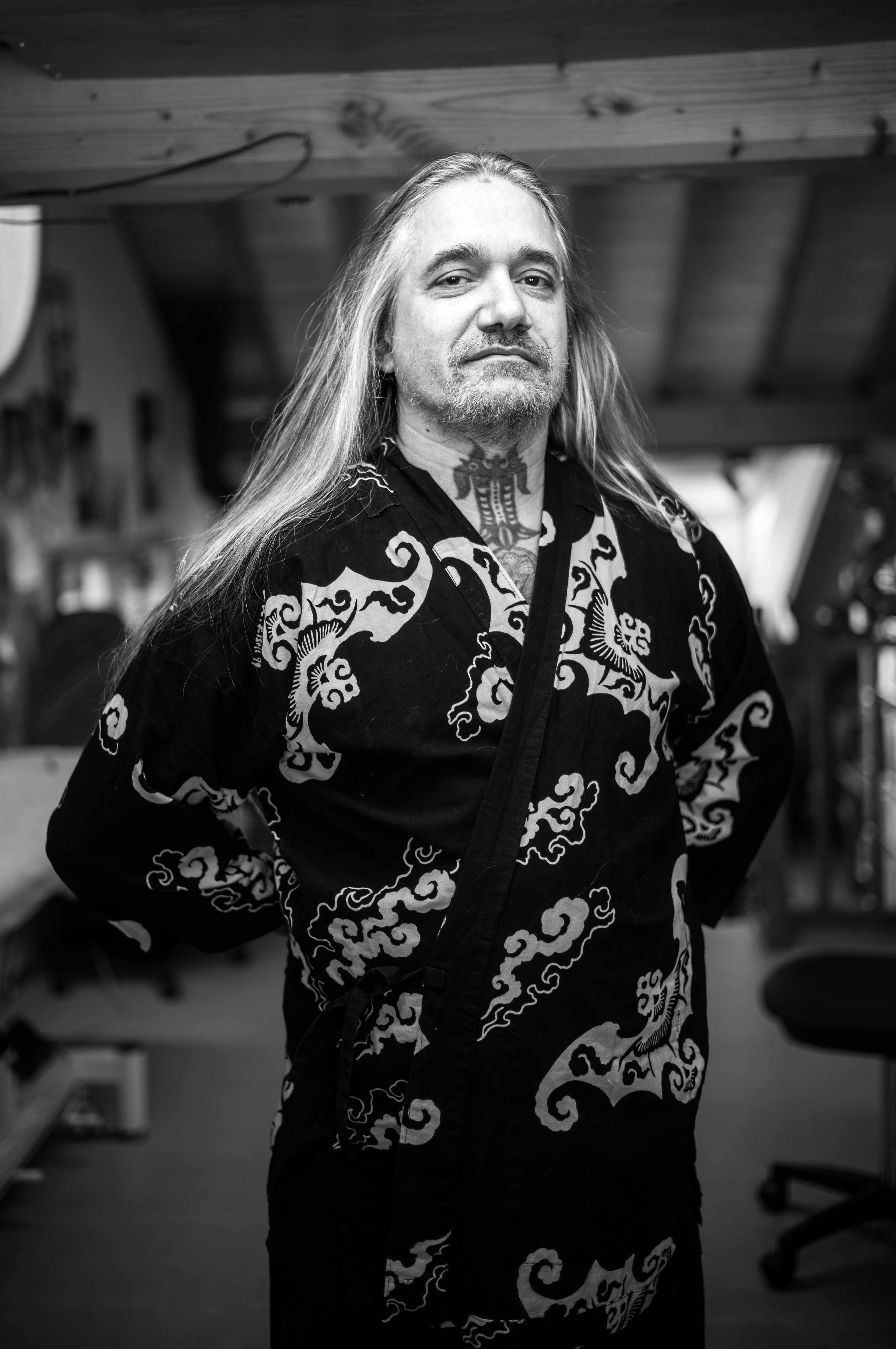 Portrait of Filip Leu, 2025. Then I met him and thought of one word, and that was "legacy." Filip Leu carries history, tradition, craft, and generations. Photography by Carmine Castelli