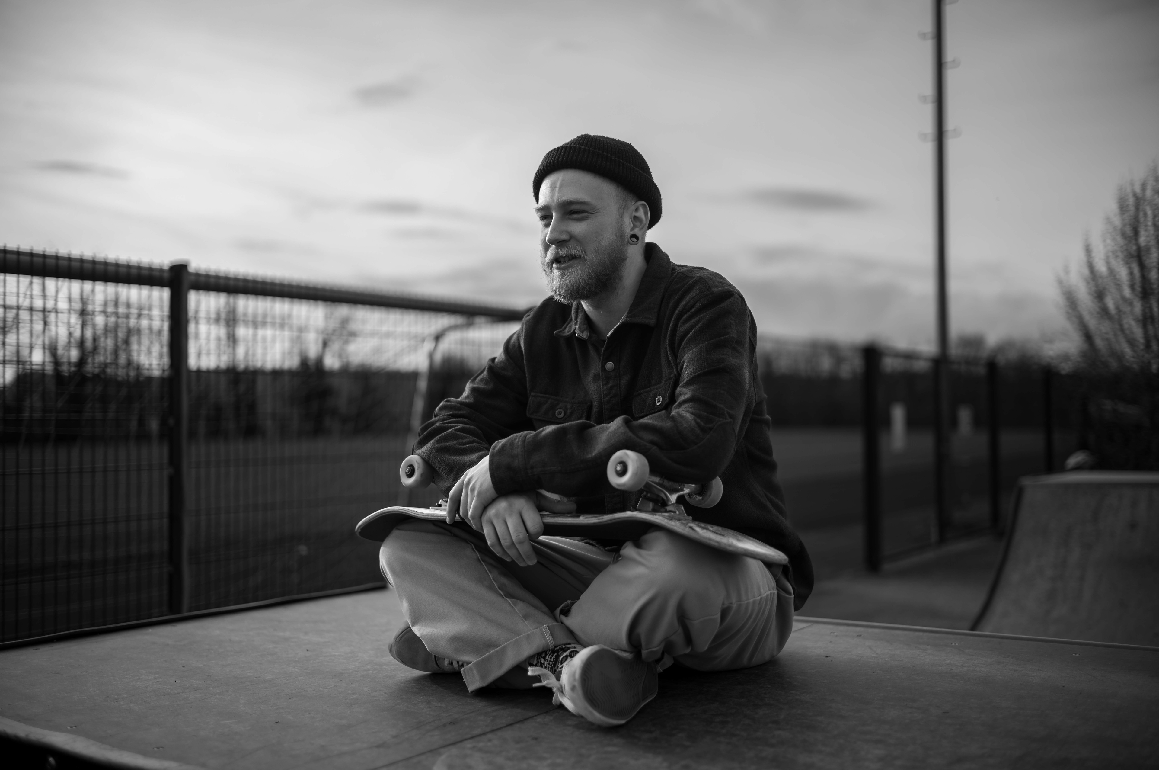 Portrait of a Skateboarder Dave by Carmine Castelli