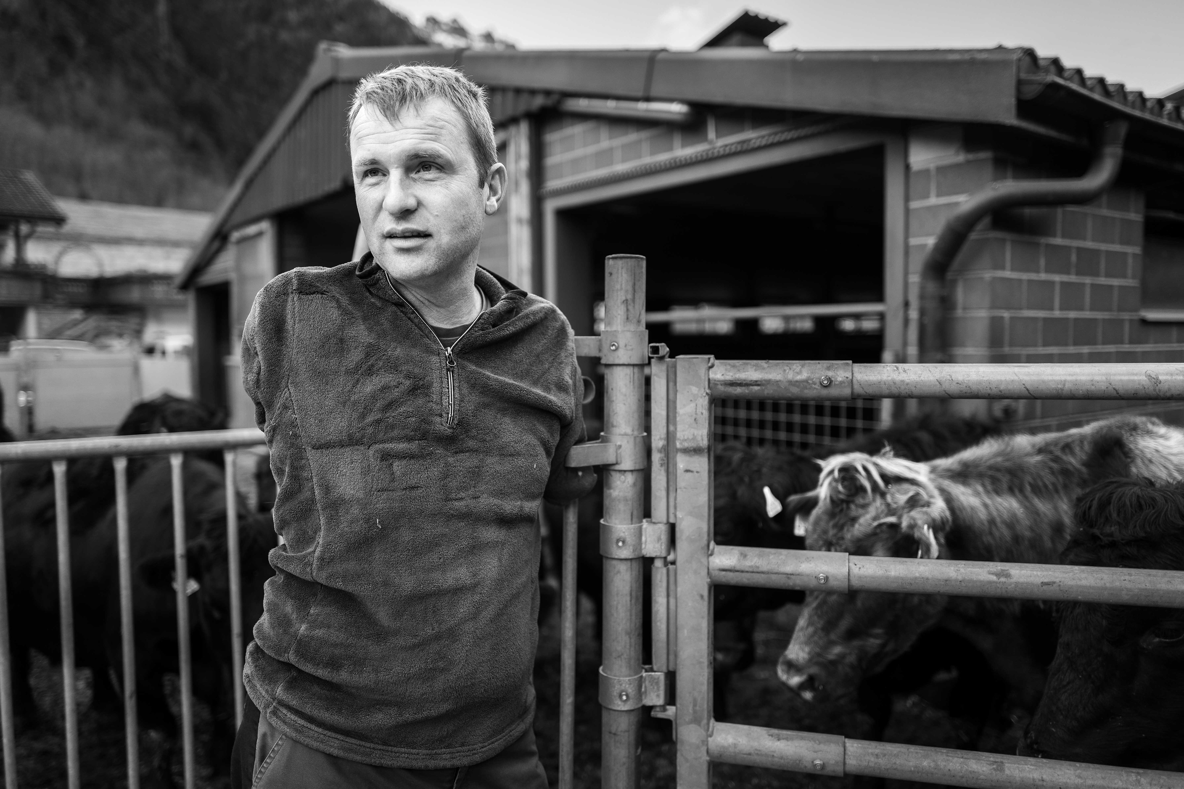 Portrait of Wisi Zgraggen, Erstfeld, 2019 & 2026, after a tragic farming accident