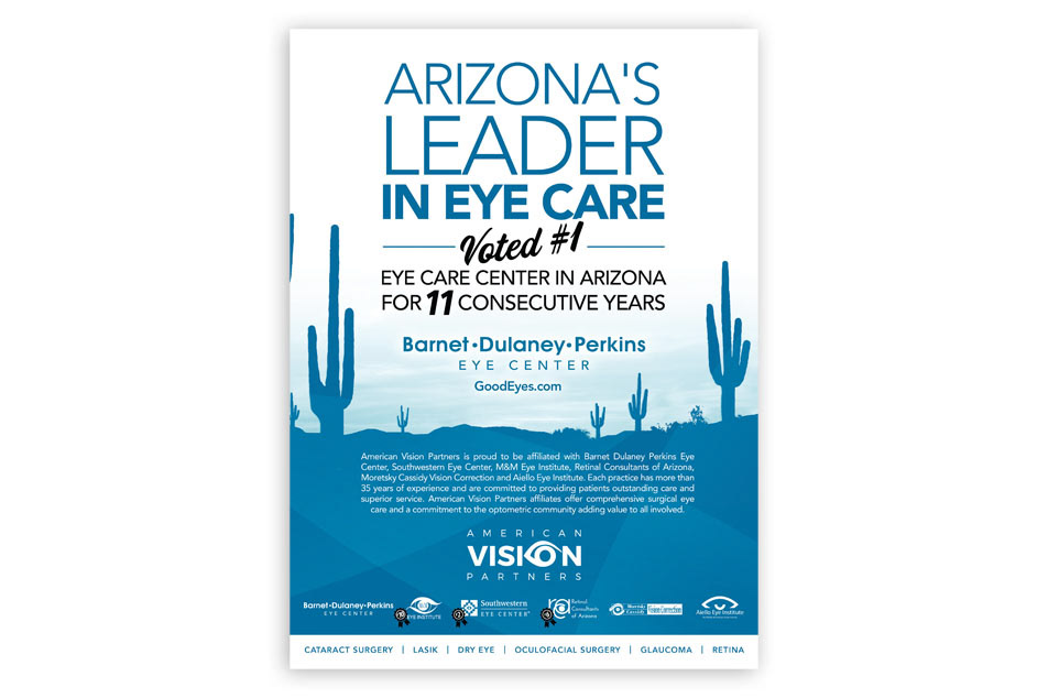 American Vision Partners full page ad