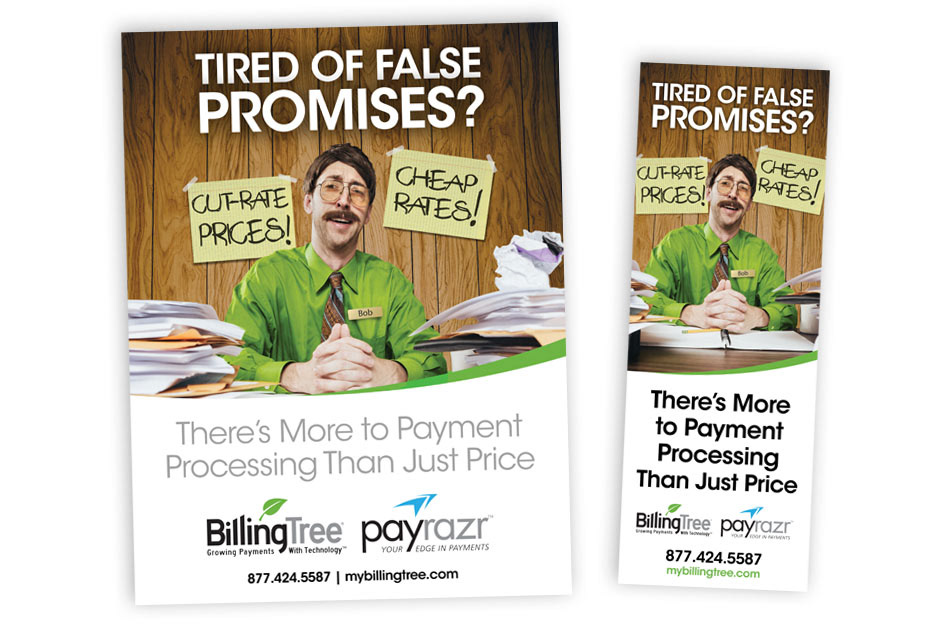 BillingTree ad campaign
