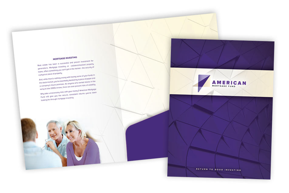 American Mortgage Fund pocket folder