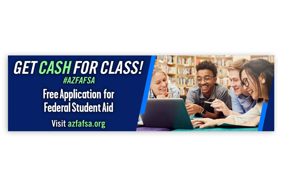 Arizona FAFSA billboard