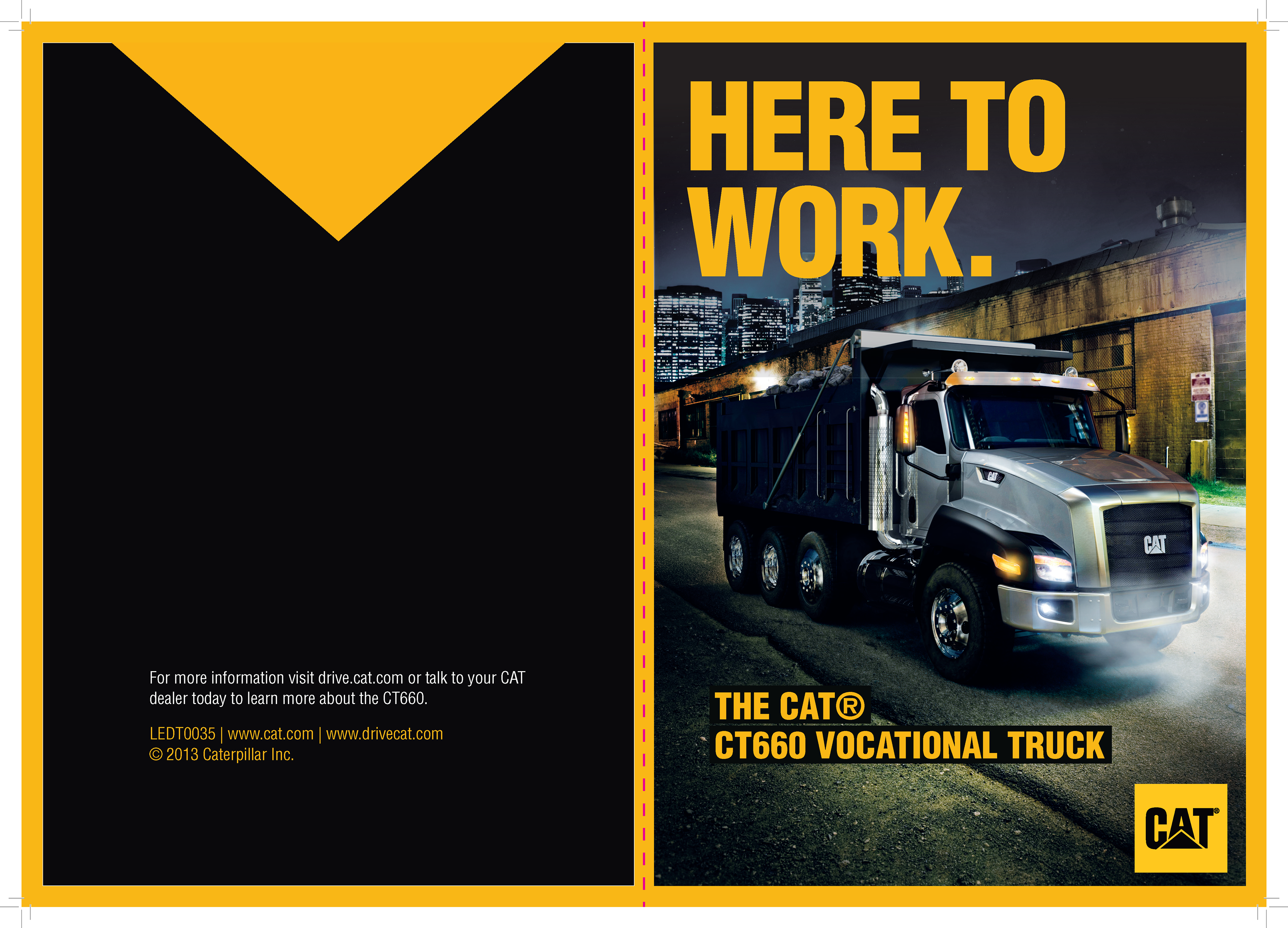 CAT Brochure - Front & Back Cover